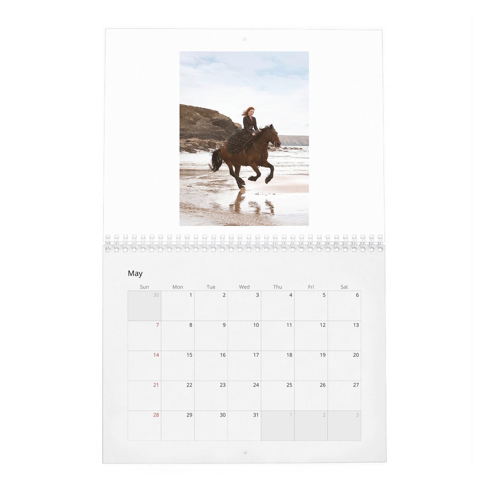 05 Eleanor Tomlinson - O Brave New World 2027 Wall Calendar