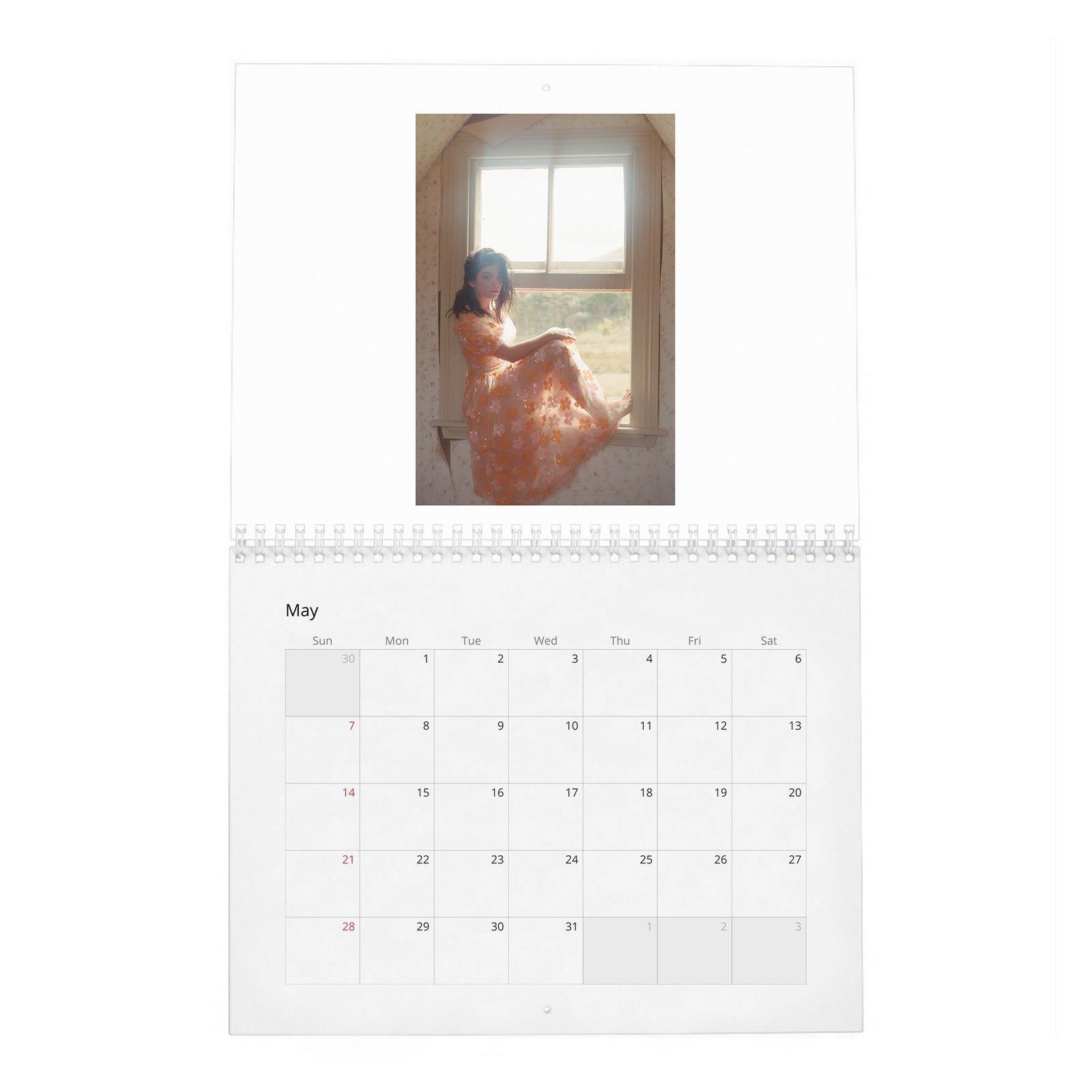 05 Lorde - Be True 2027 Wall Calendar