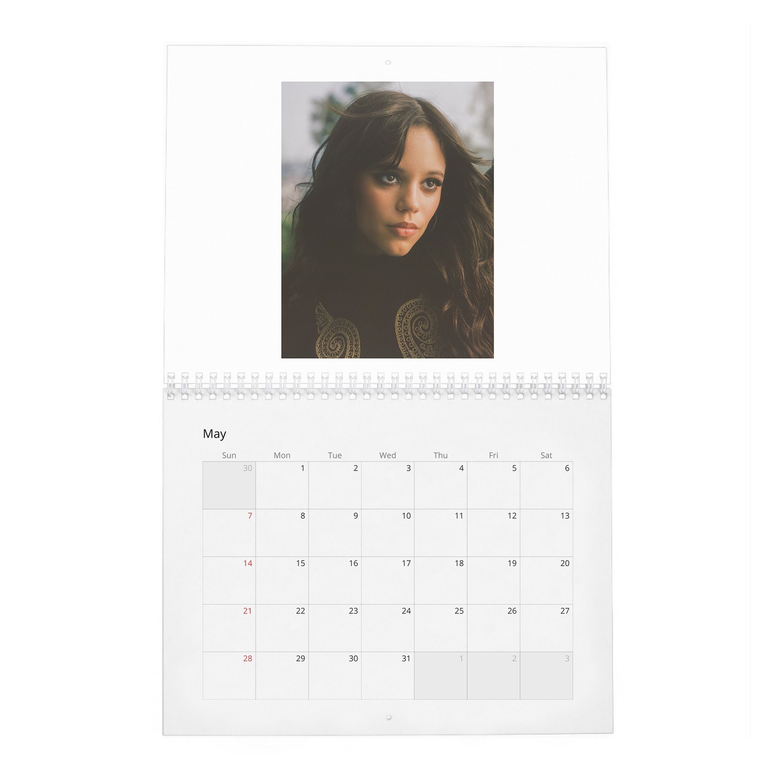 Jenna Ortega - Flaunt 2027 Wall Calendar