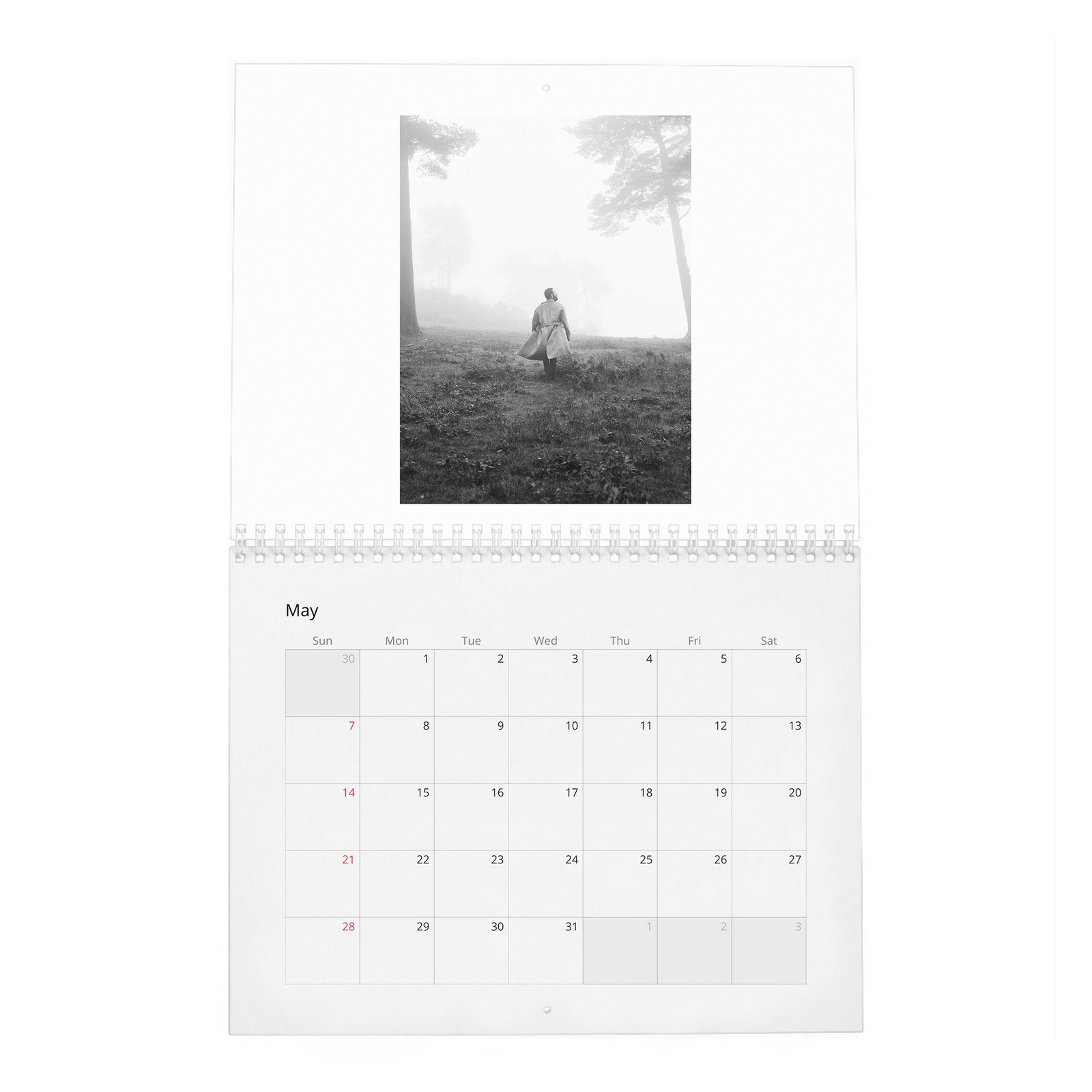 05 Aidan Turner - Encore 2027 Wall Calendar