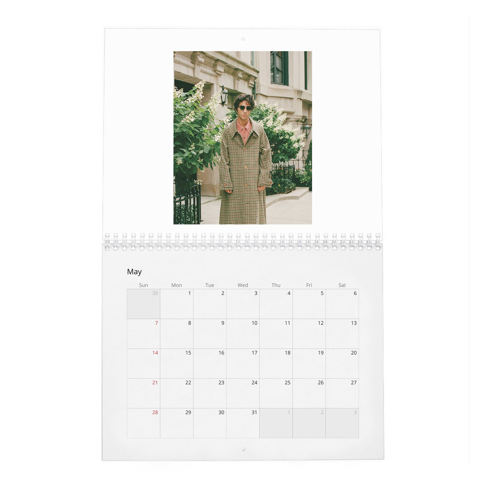 05 Alex Wolff - Interview 2027 Wall Calendar