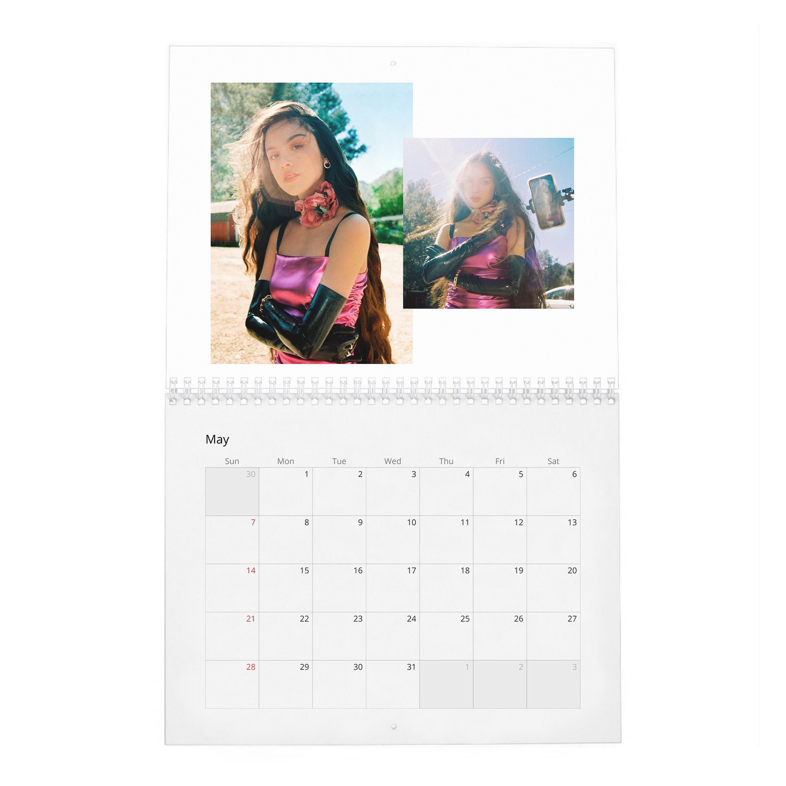 05 Olivia Rodrigo - Rising Star 2027 Wall Calendar