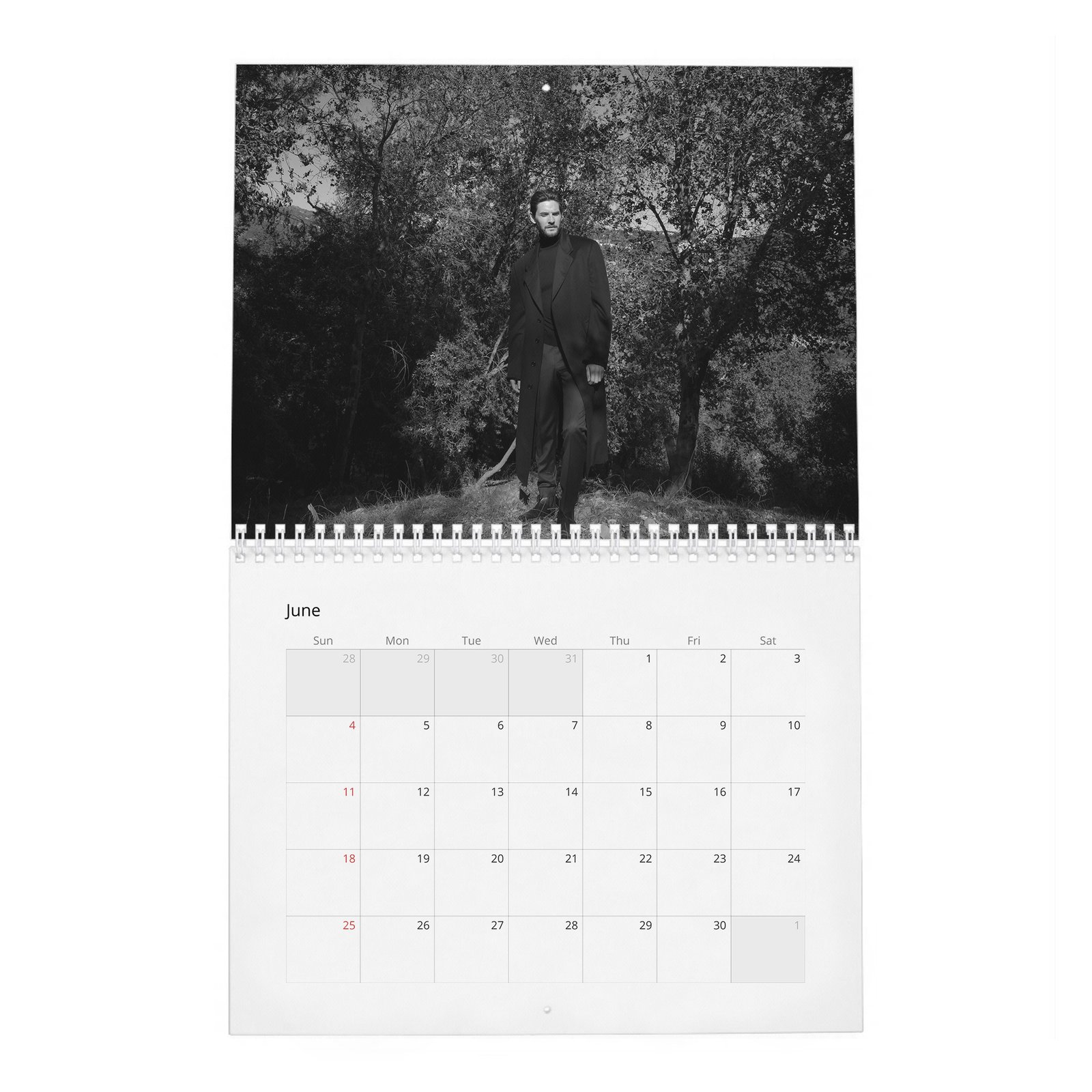 06 Ben Barnes - Never Stands Still 2027 Wall Calendar