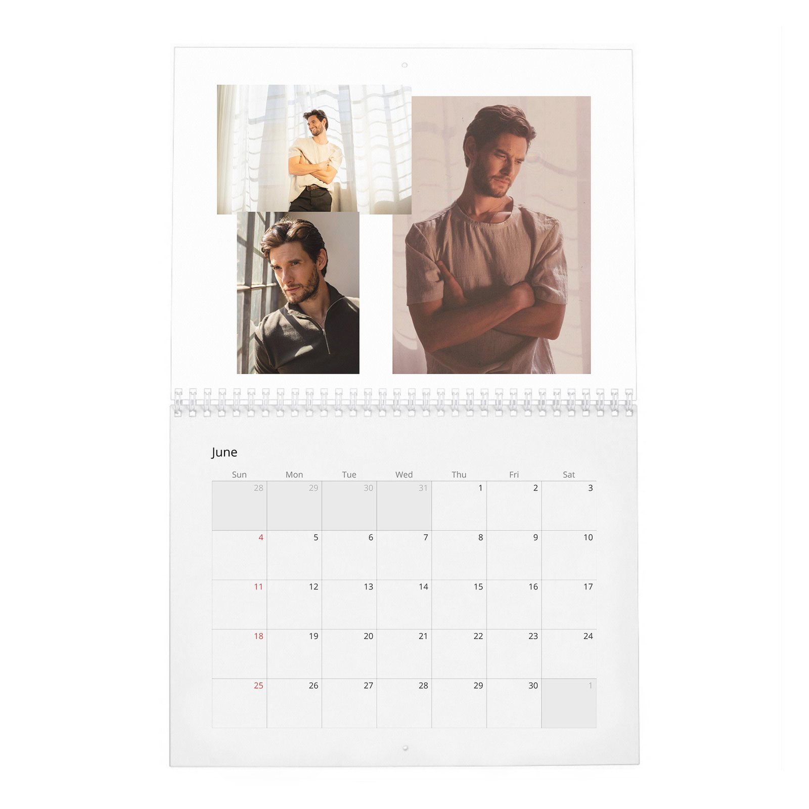 Ben Barnes - Songs For You 2027 Wall Calendar