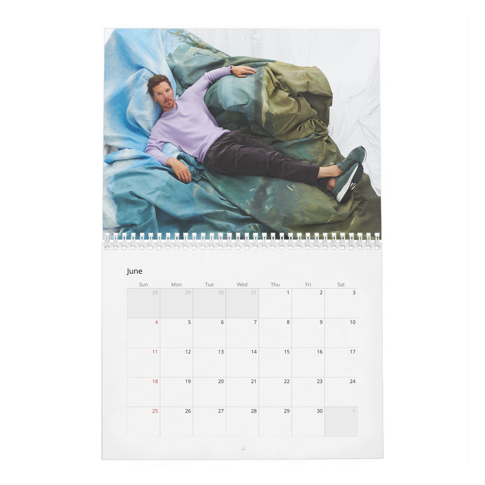 Benedict Cumberbatch - Man Of The Moment 2027 Wall Calendar