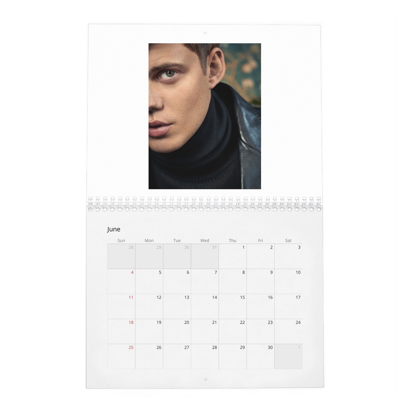 06 Bill Skarsgard - Million Dollar Bill 2027 Wall Calendar