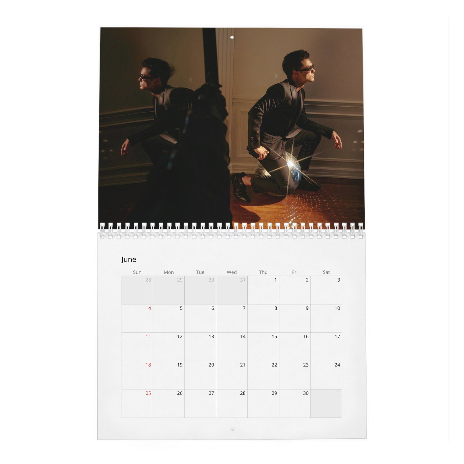 Darren Barnet - Confidence, Identity, and Growth 2027 Wall Calendar