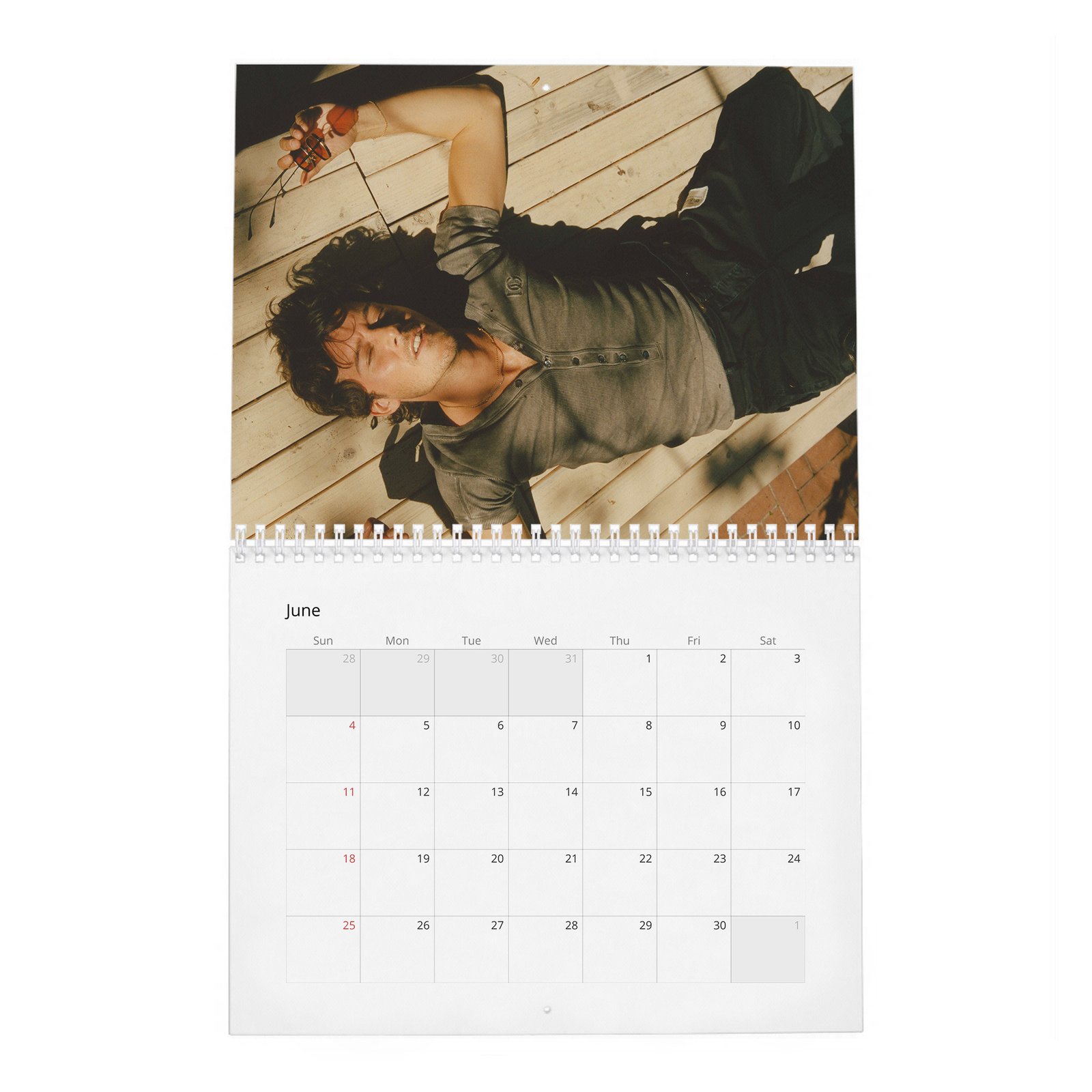 06 Cesar Domboy - Flaunt 2027 Wall Calendar