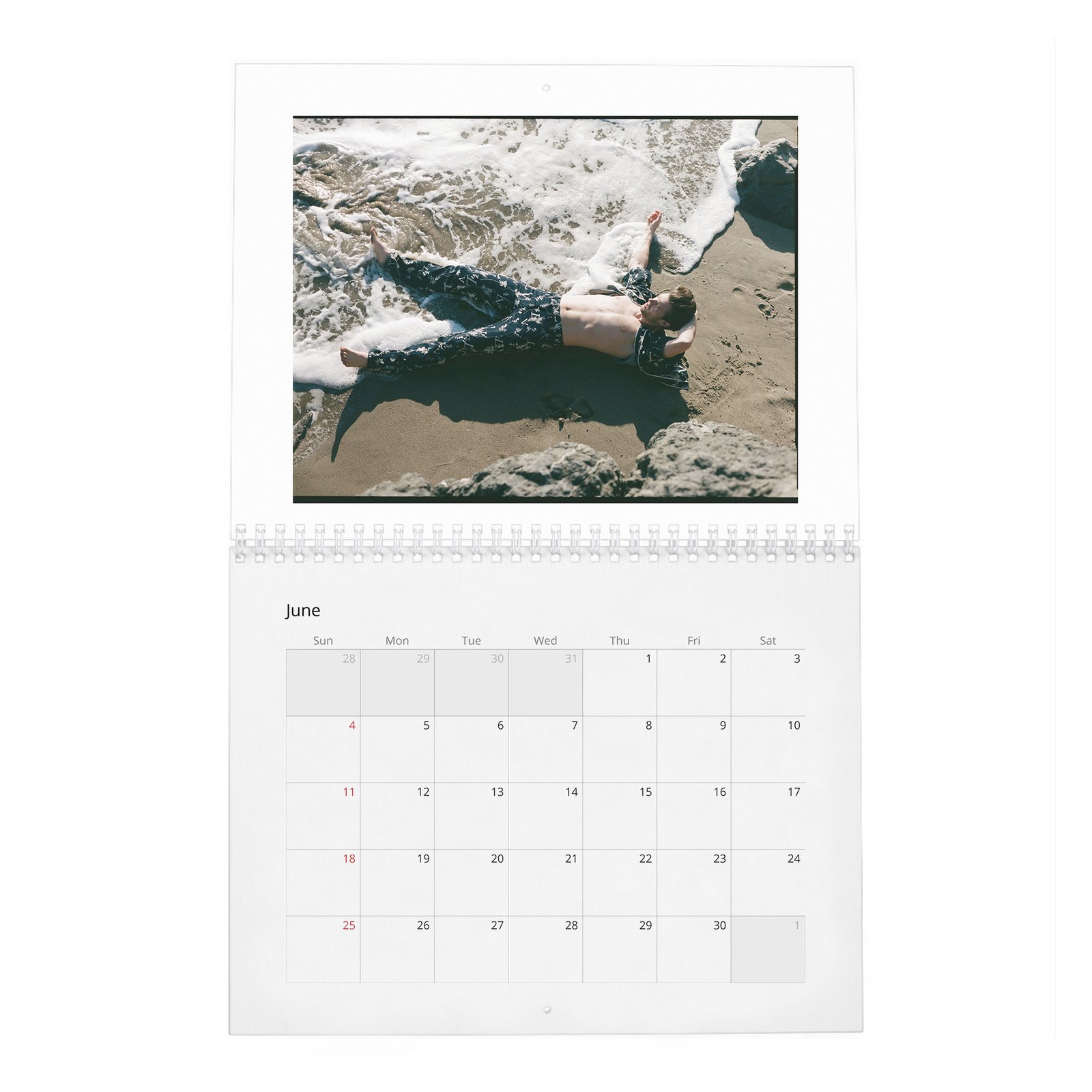 06 David Corenswet - Man About Town 2027 Wall Calendar