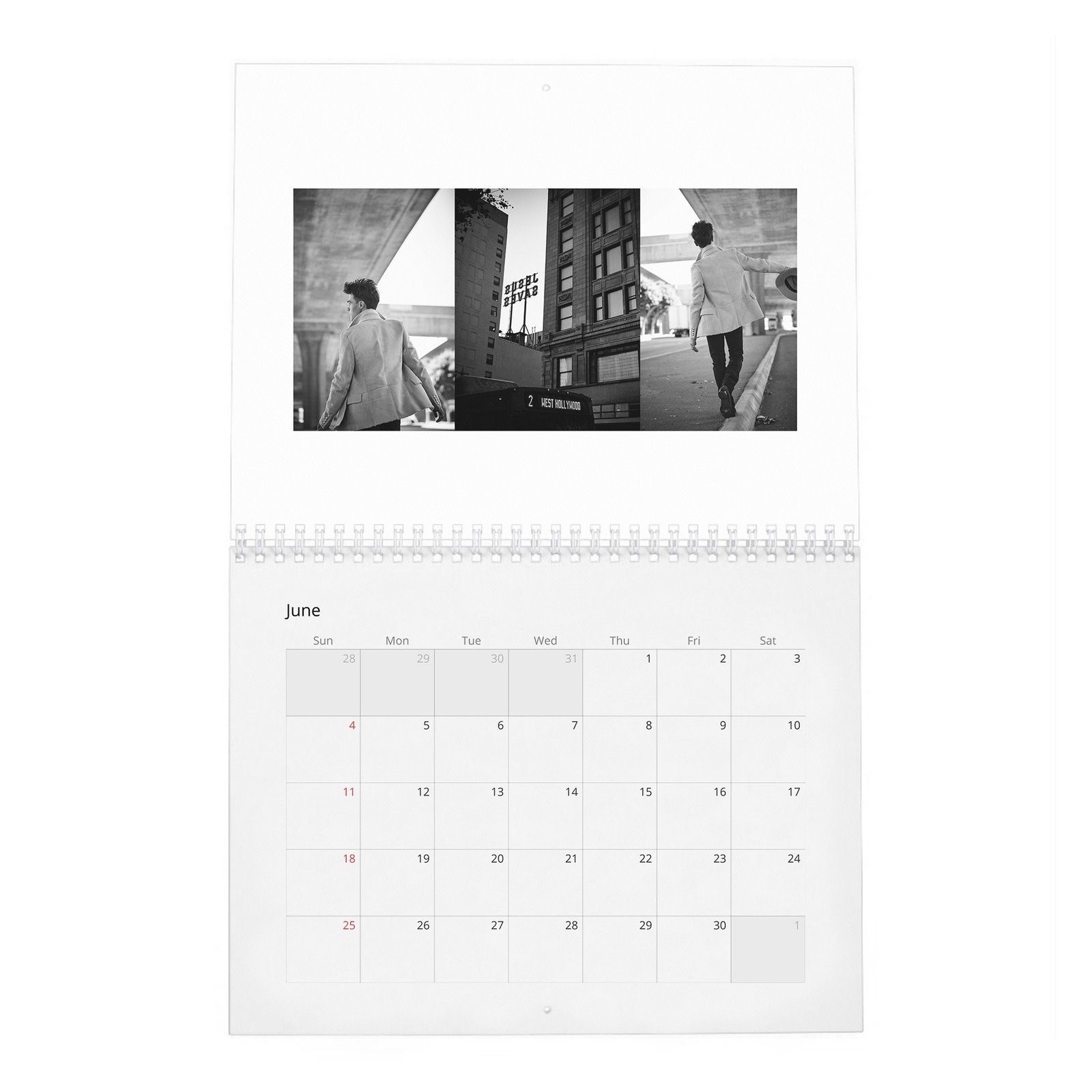 Finn Wittrock - Flaunt 2027 Wall Calendar