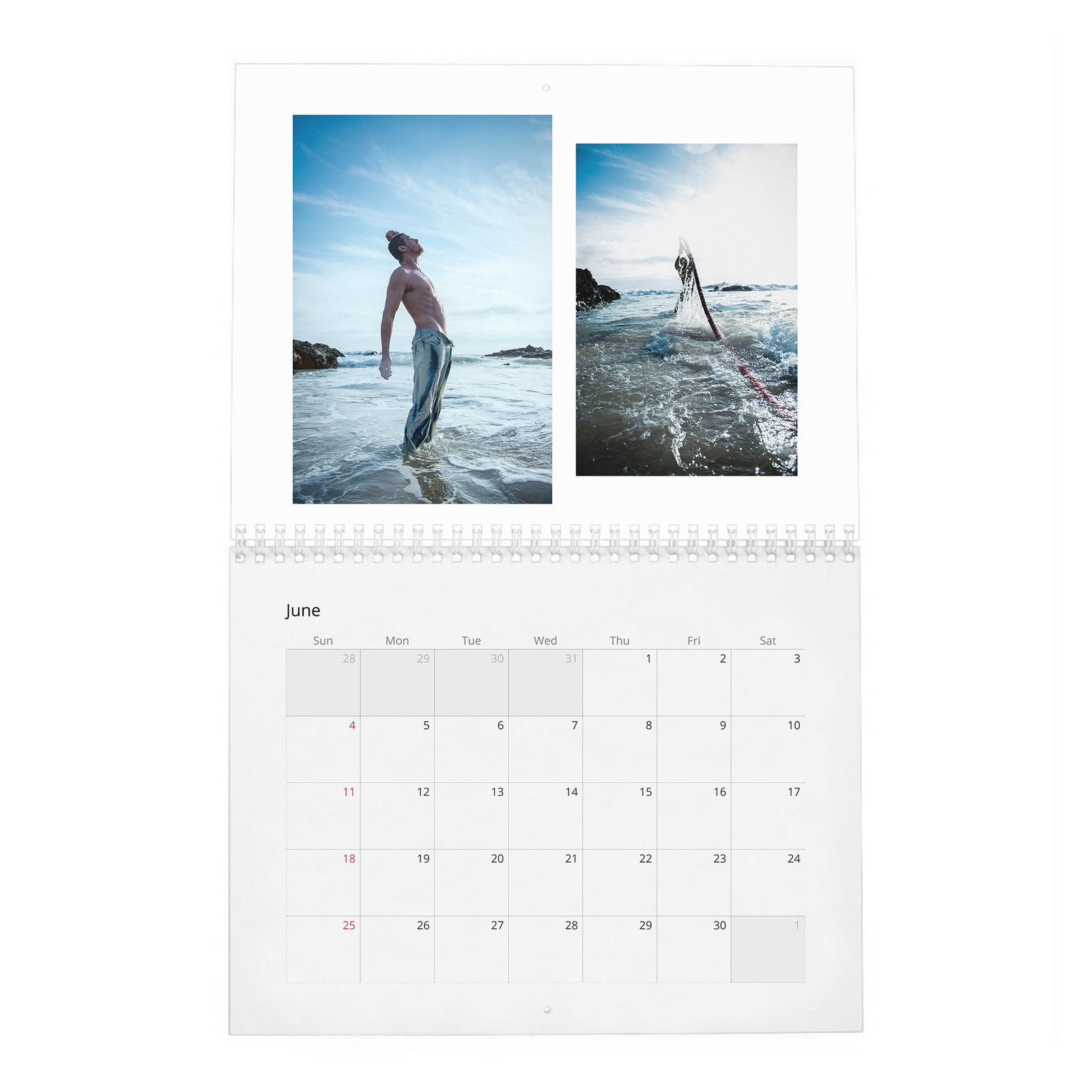 06 Garrett Hedlund - Flaunt 2027 Wall Calendar