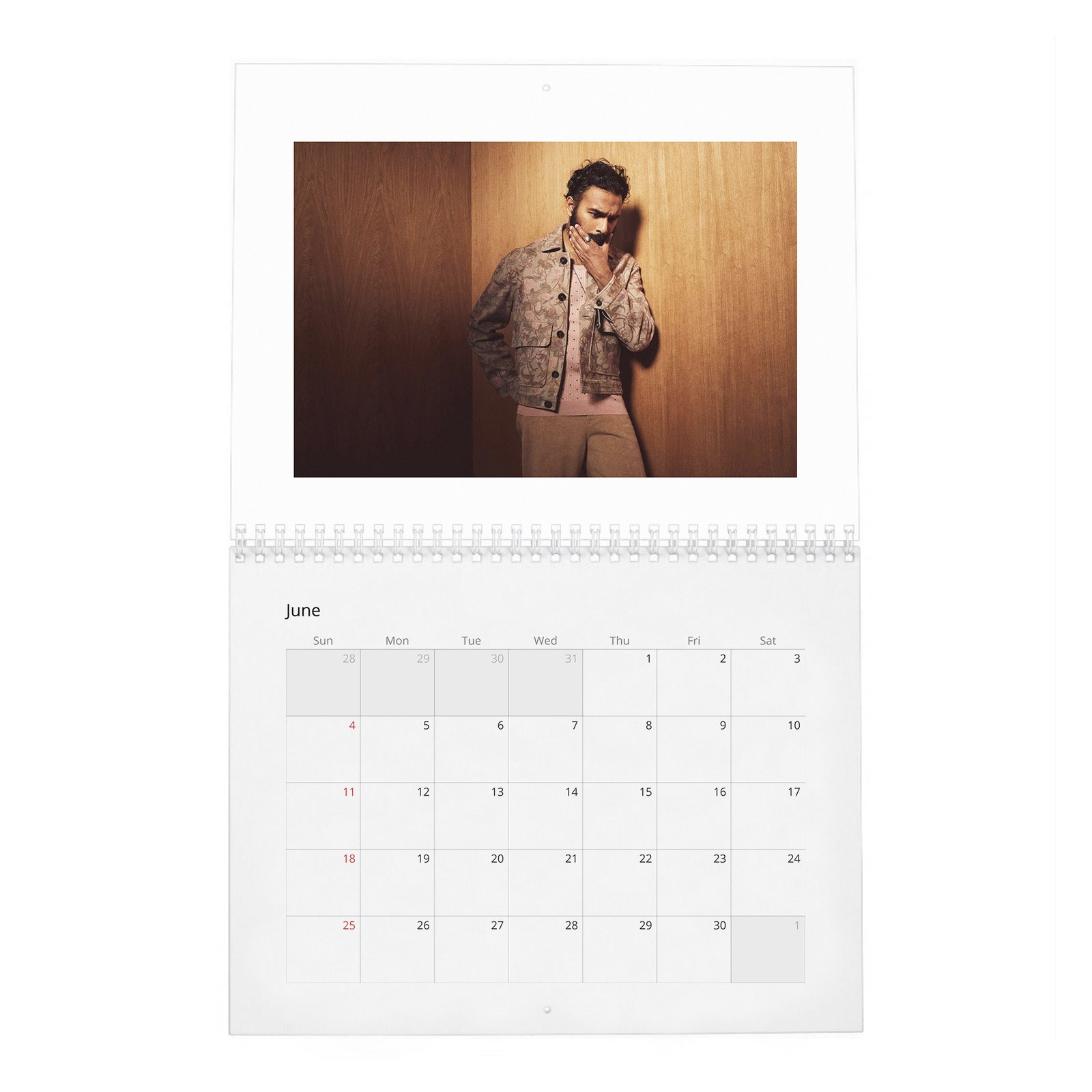 06 Himesh Patel - Content 2027 Wall Calendar