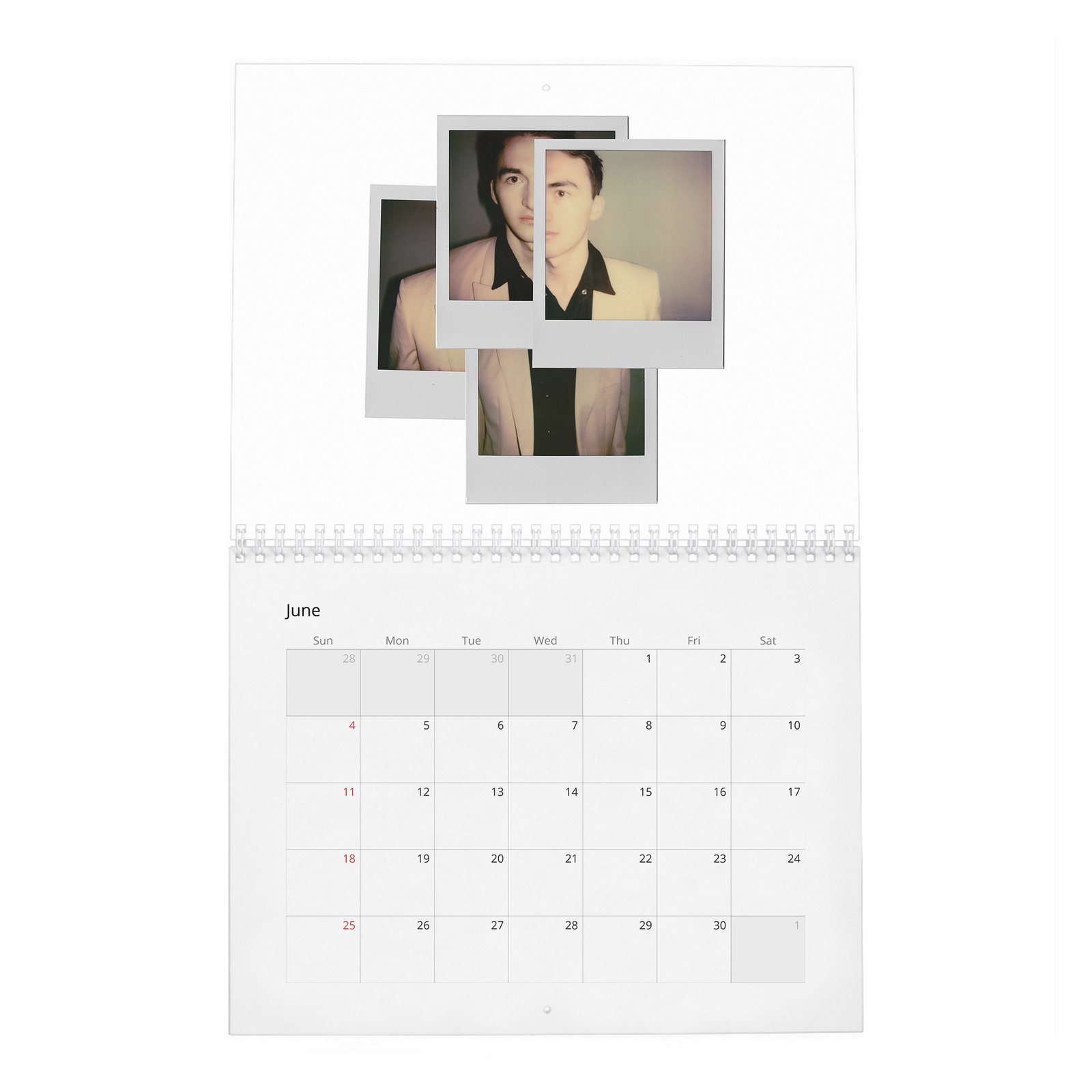 06 Isaac Hempstead Wright - Wonderland 2027 Wall Calendar