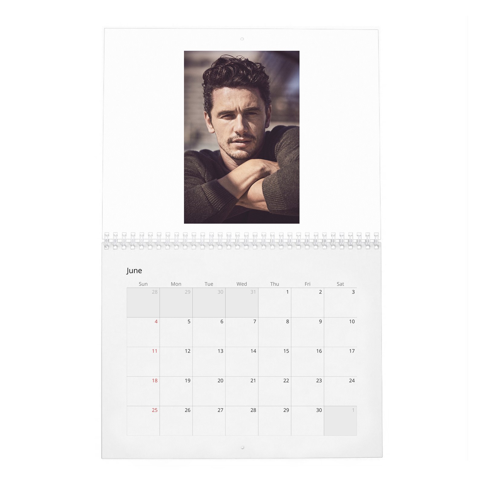 06 Jared Padalecki - The New Texas Ranger 2027 Wall Calendar