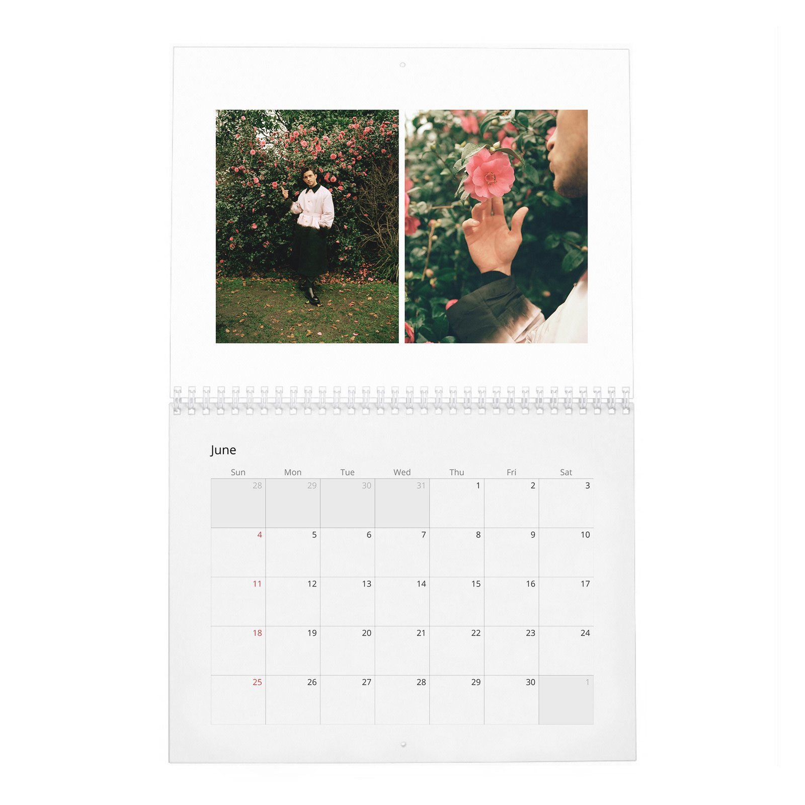 Jonathan Bailey - Becoming A Leading Man 2027 Wall Calendar