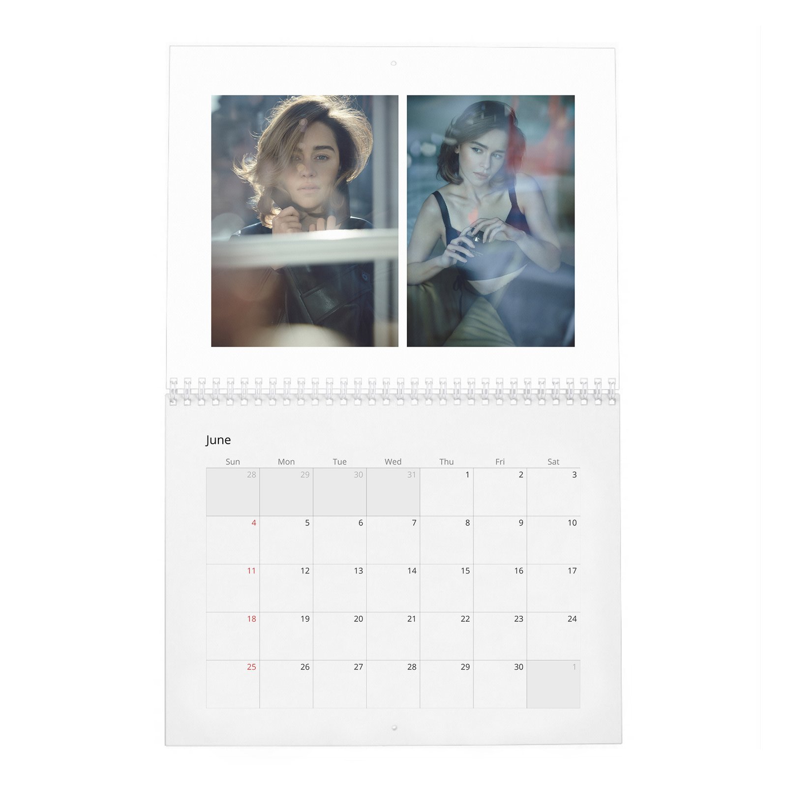 Emilia Clarke - Makes It Reign 2027 Wall Calendar