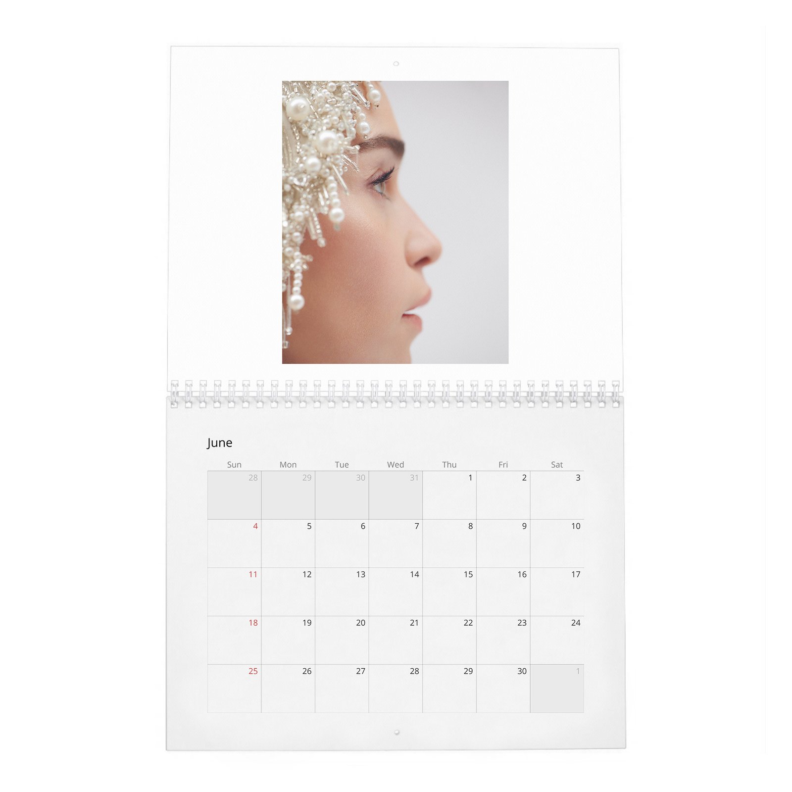 06 (2) Emilia Clarke - Power and Passion 2027 Wall Calendar