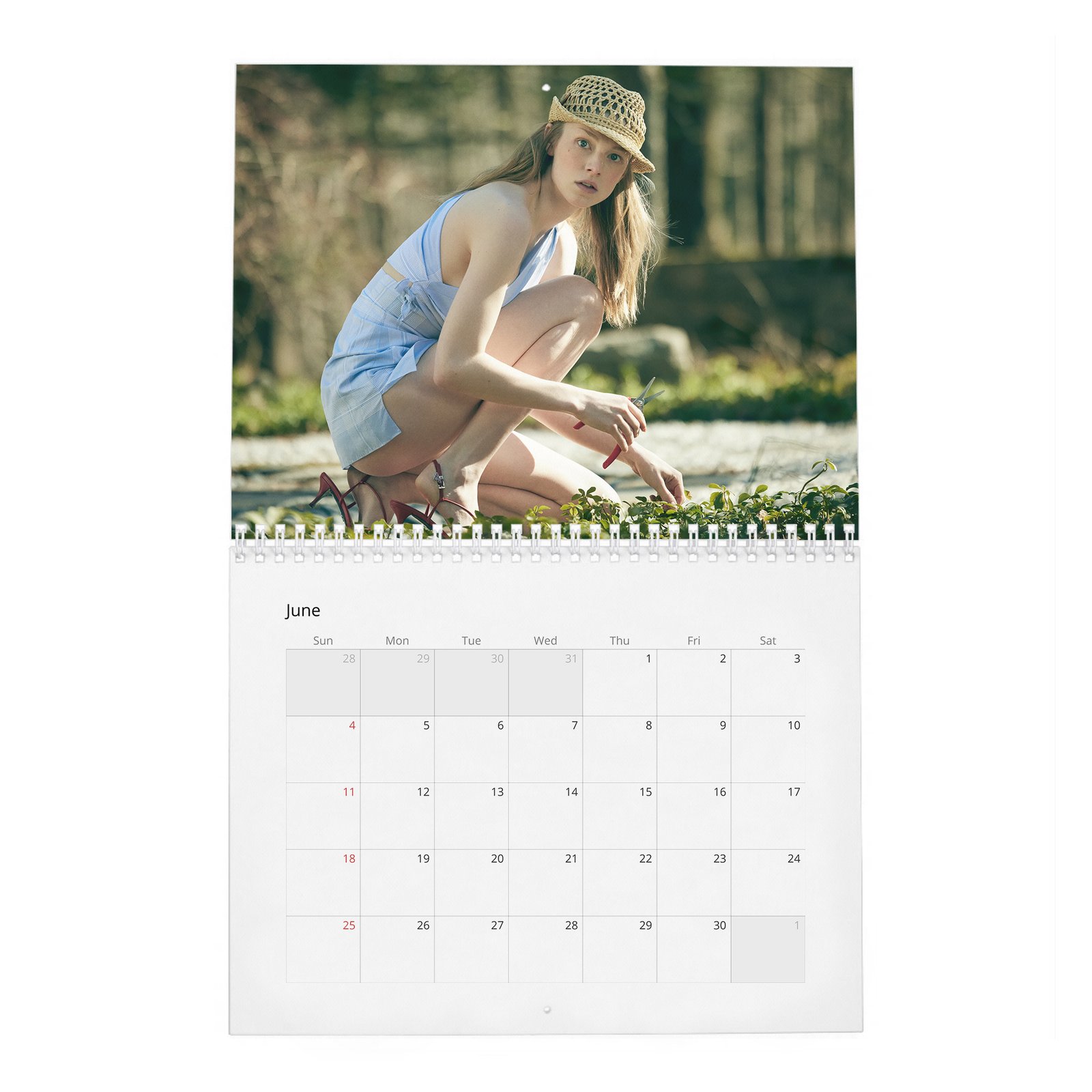 06 (2) Hunter Schafer - Art & Expression 2027 Wall Calendar