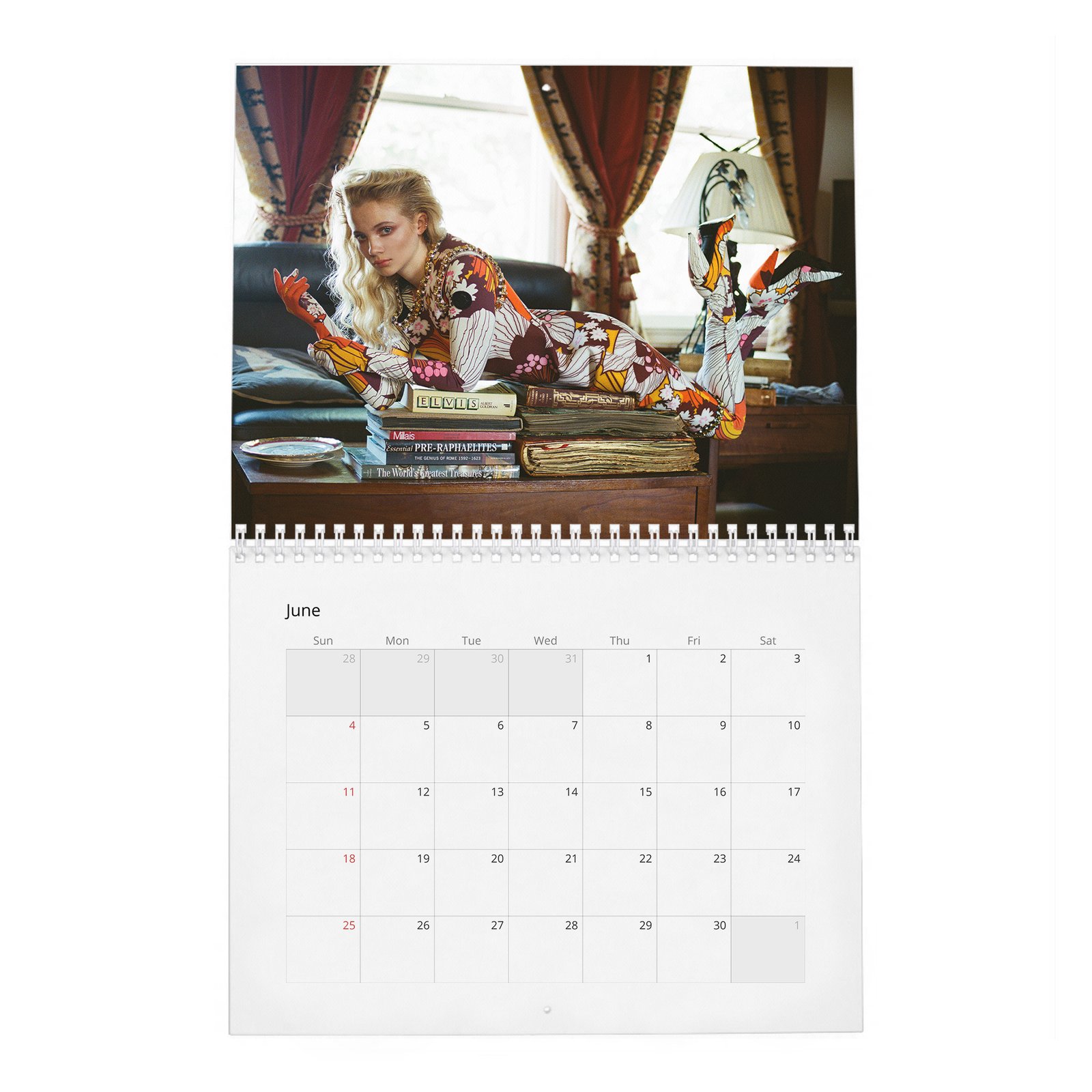 06 Freya Allan - Relative Newcomer 2027 Wall Calendar