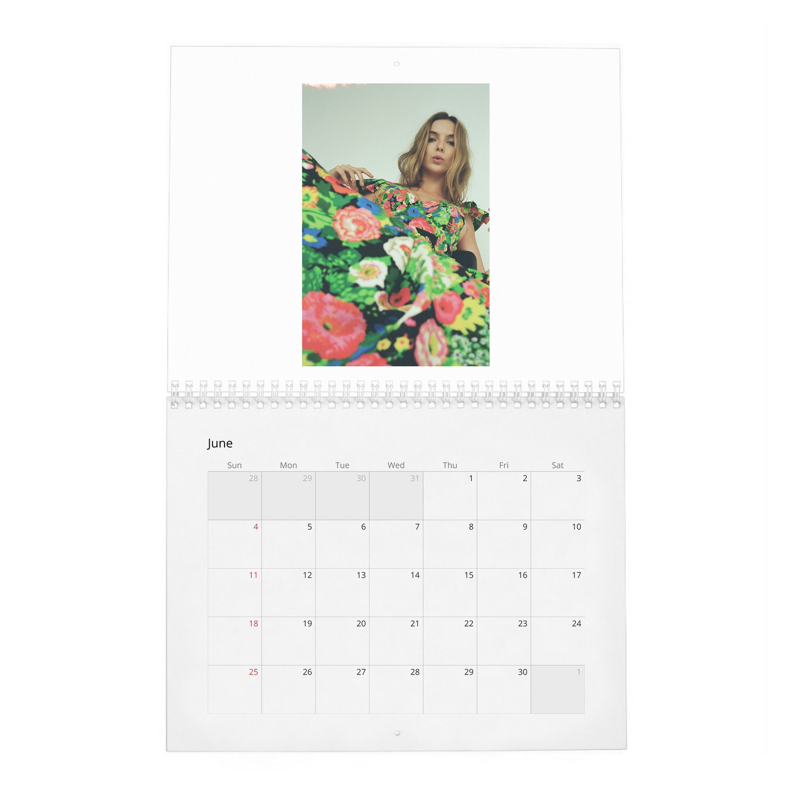 06 Jodie Comer - Talent And Perfect 2027 Wall Calendar