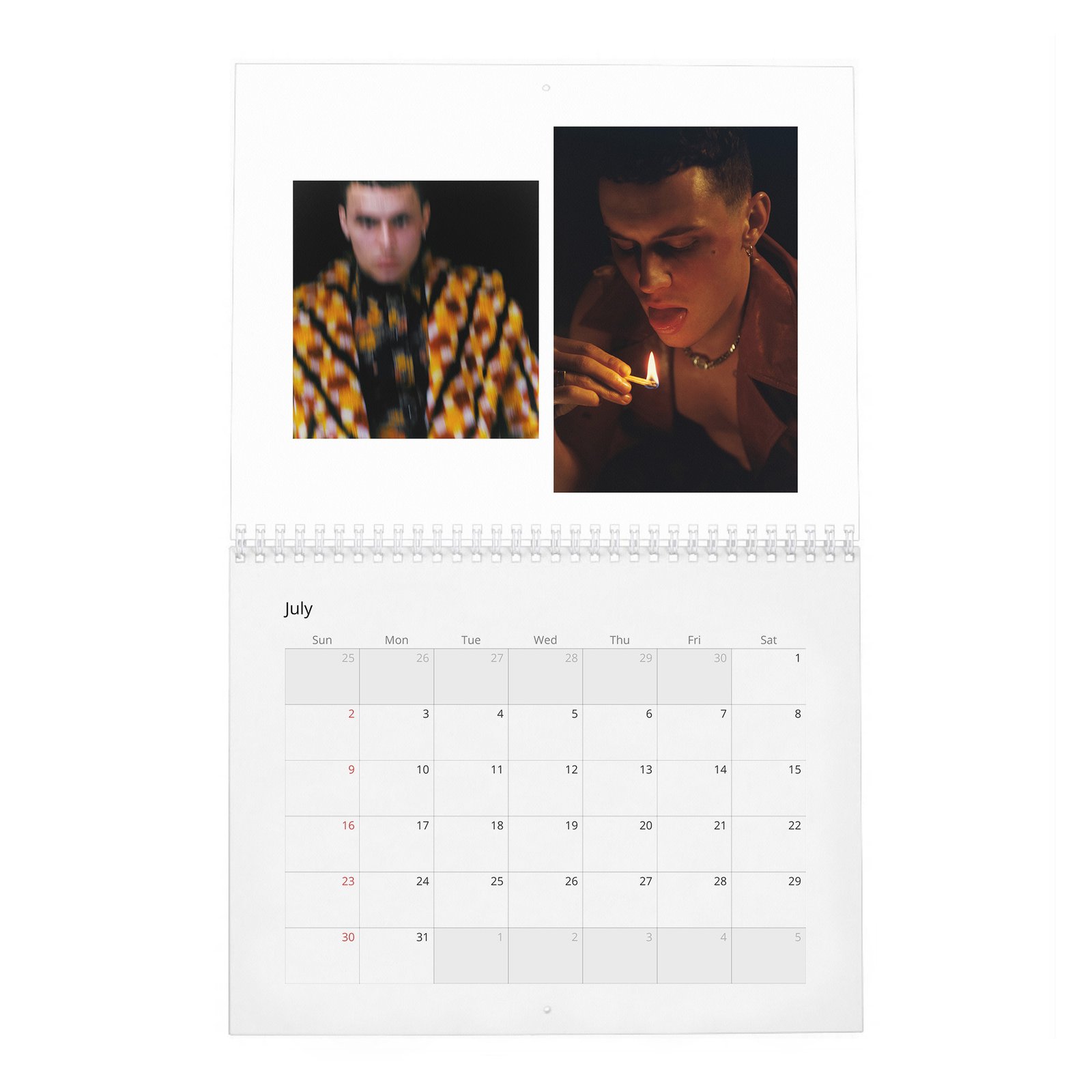 07 Aron Piper - In Conversation 2027 Wall Calendar