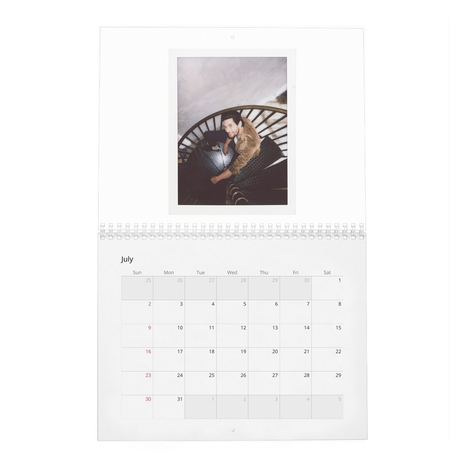 Ben Barnes - Songs For You 2027 Wall Calendar