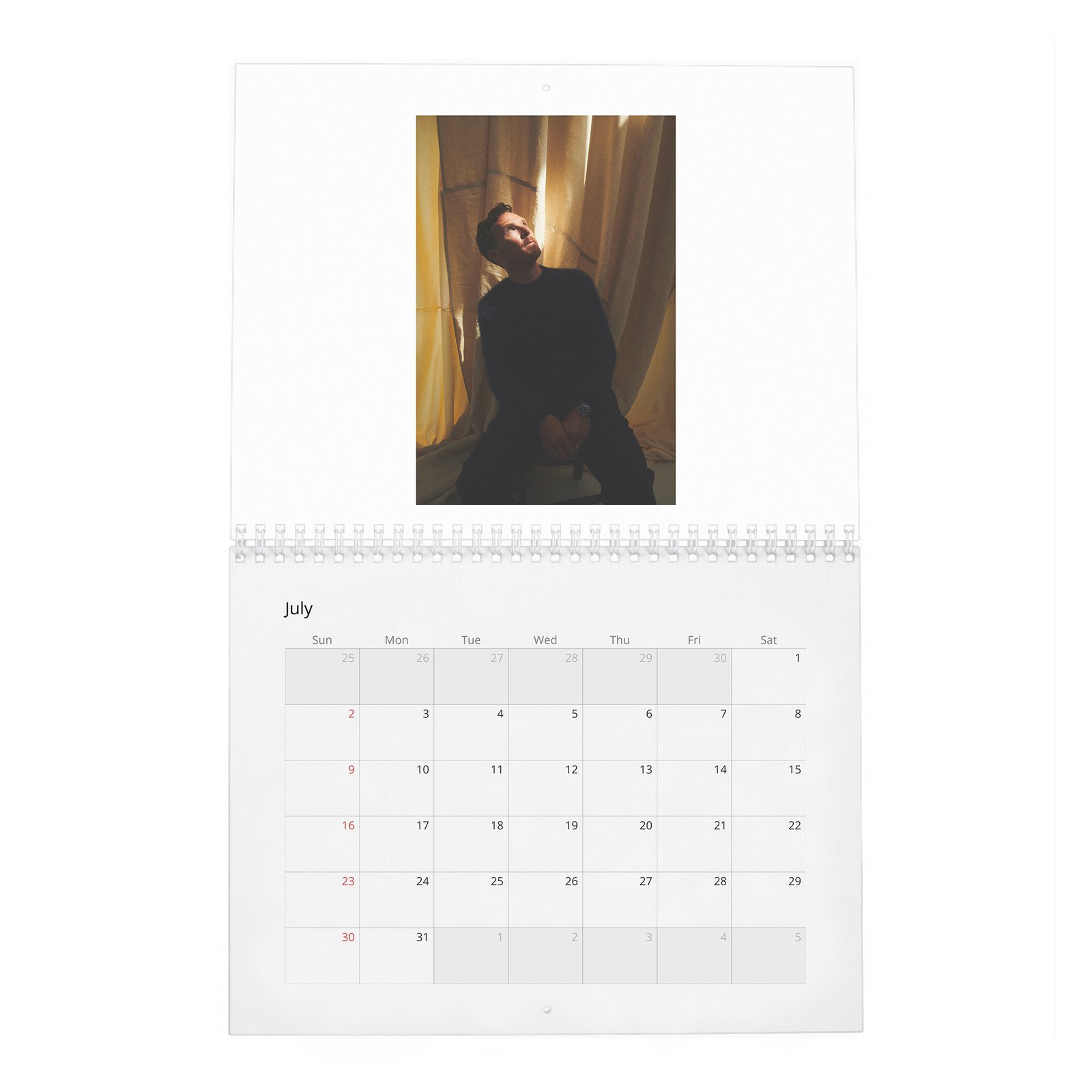 Benedict Cumberbatch - Man Of The Moment 2027 Wall Calendar