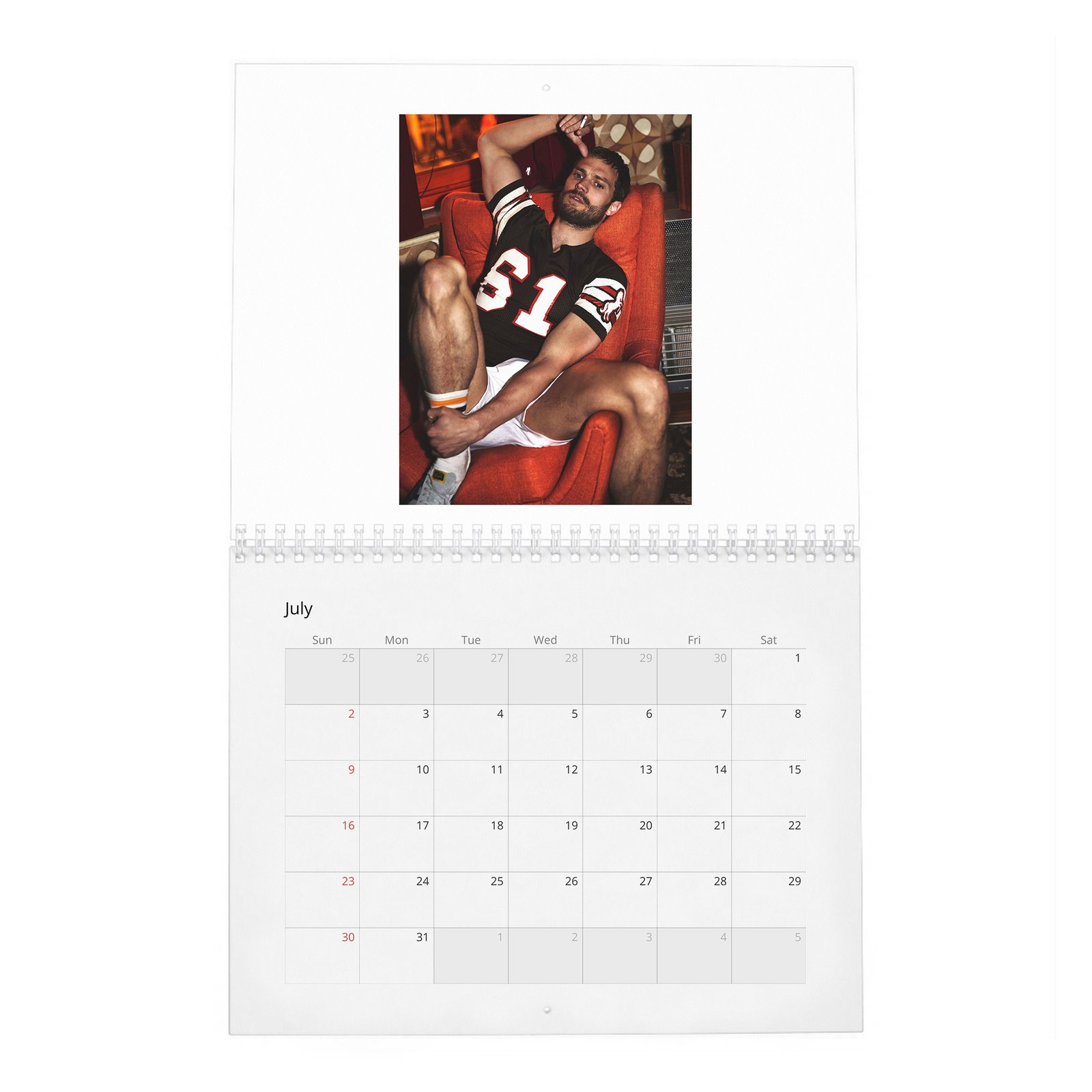 Jamie Dornan - Interview 2027 Wall Calendar