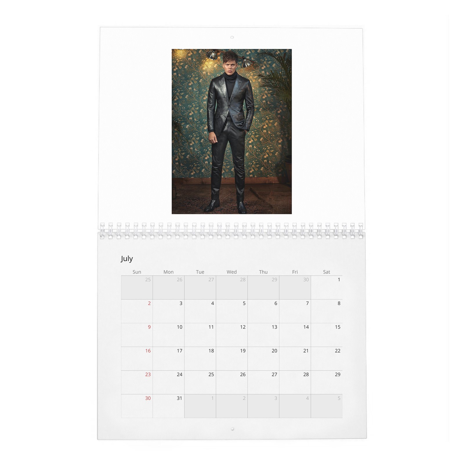 07 Bill Skarsgard - Million Dollar Bill 2027 Wall Calendar