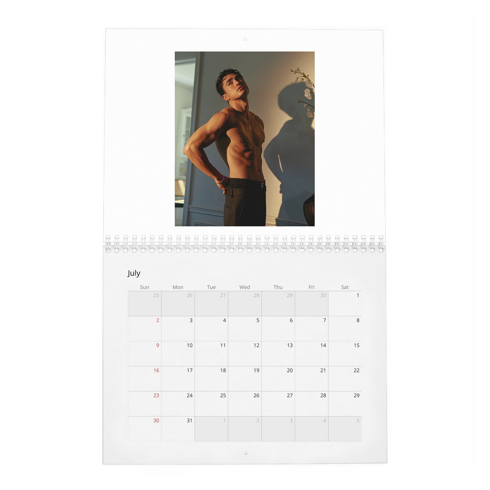 Darren Barnet - Confidence, Identity, and Growth 2027 Wall Calendar