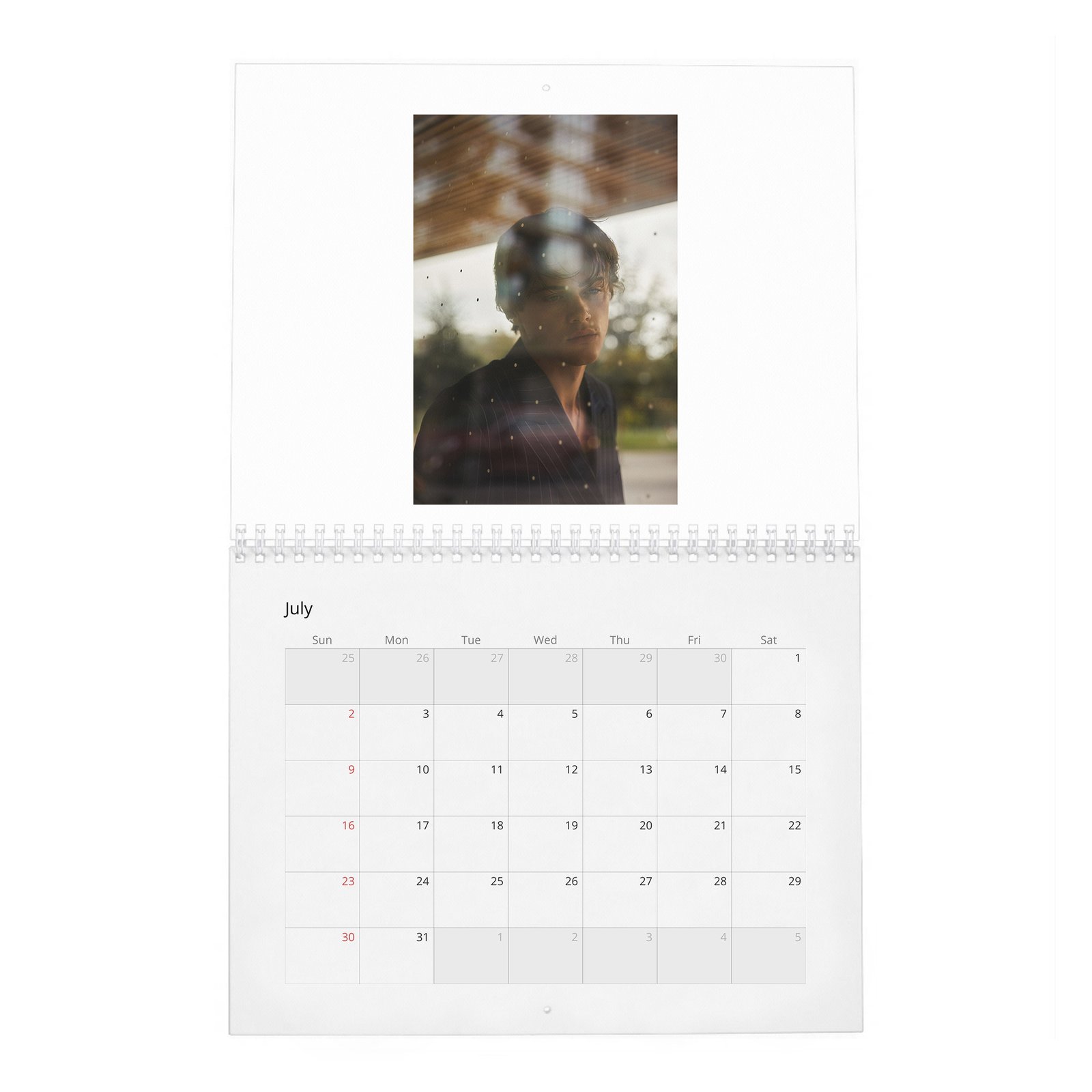 Christopher Briney - Passion For Acting 2027 Wall Calendar