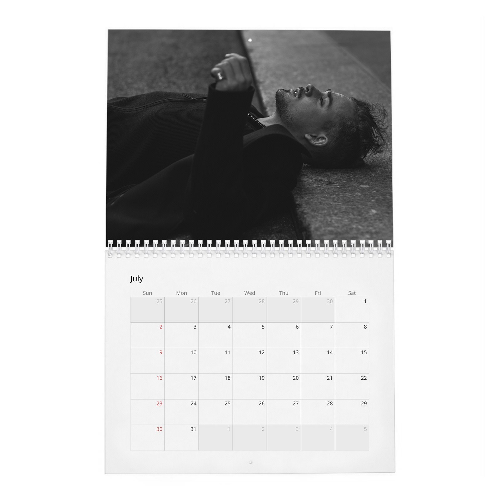 07 Dacre Montgomery - In Pursuit Of Curiosity 2027 Wall Calendar