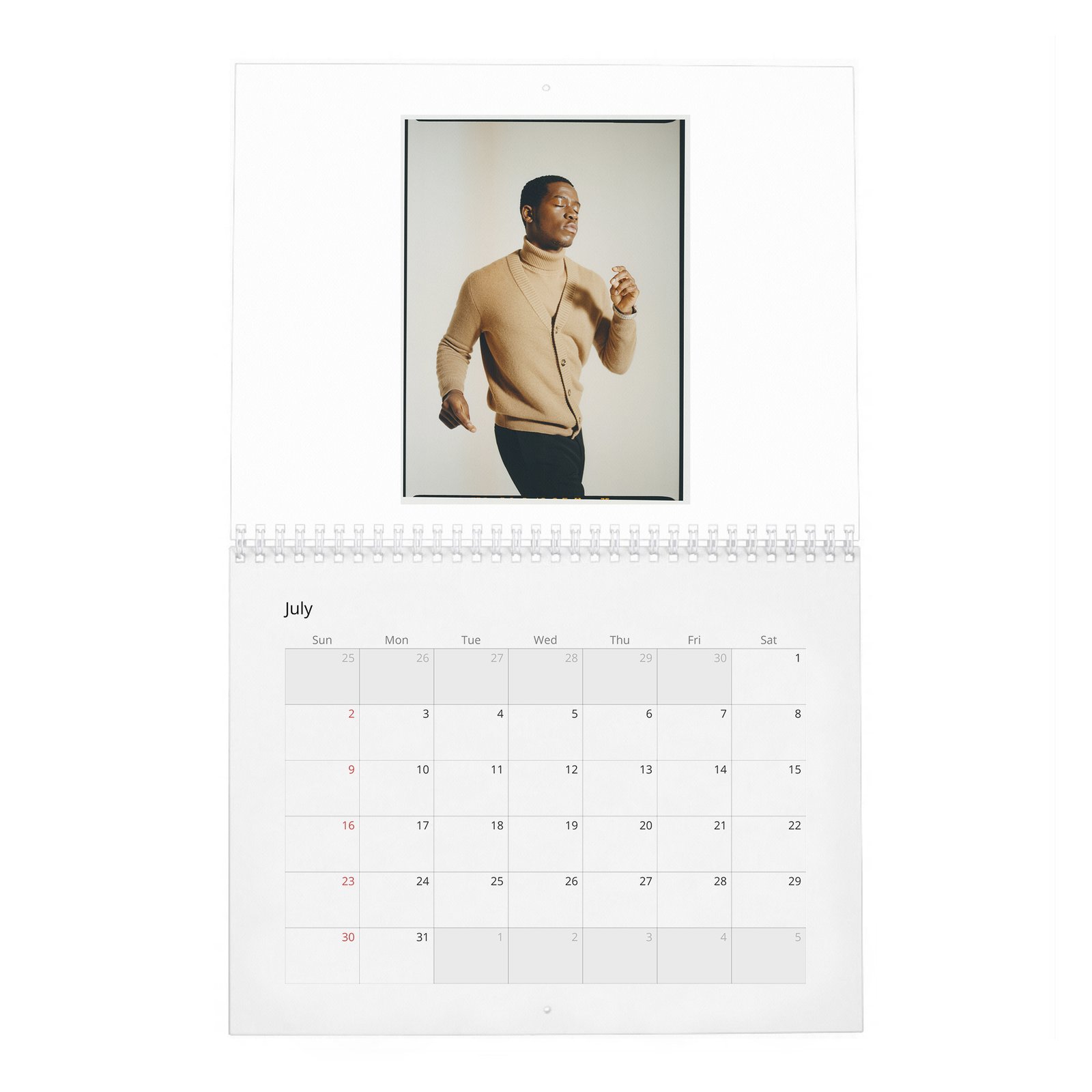 07 Damson Idris - Damn Son 2027 Wall Calendar