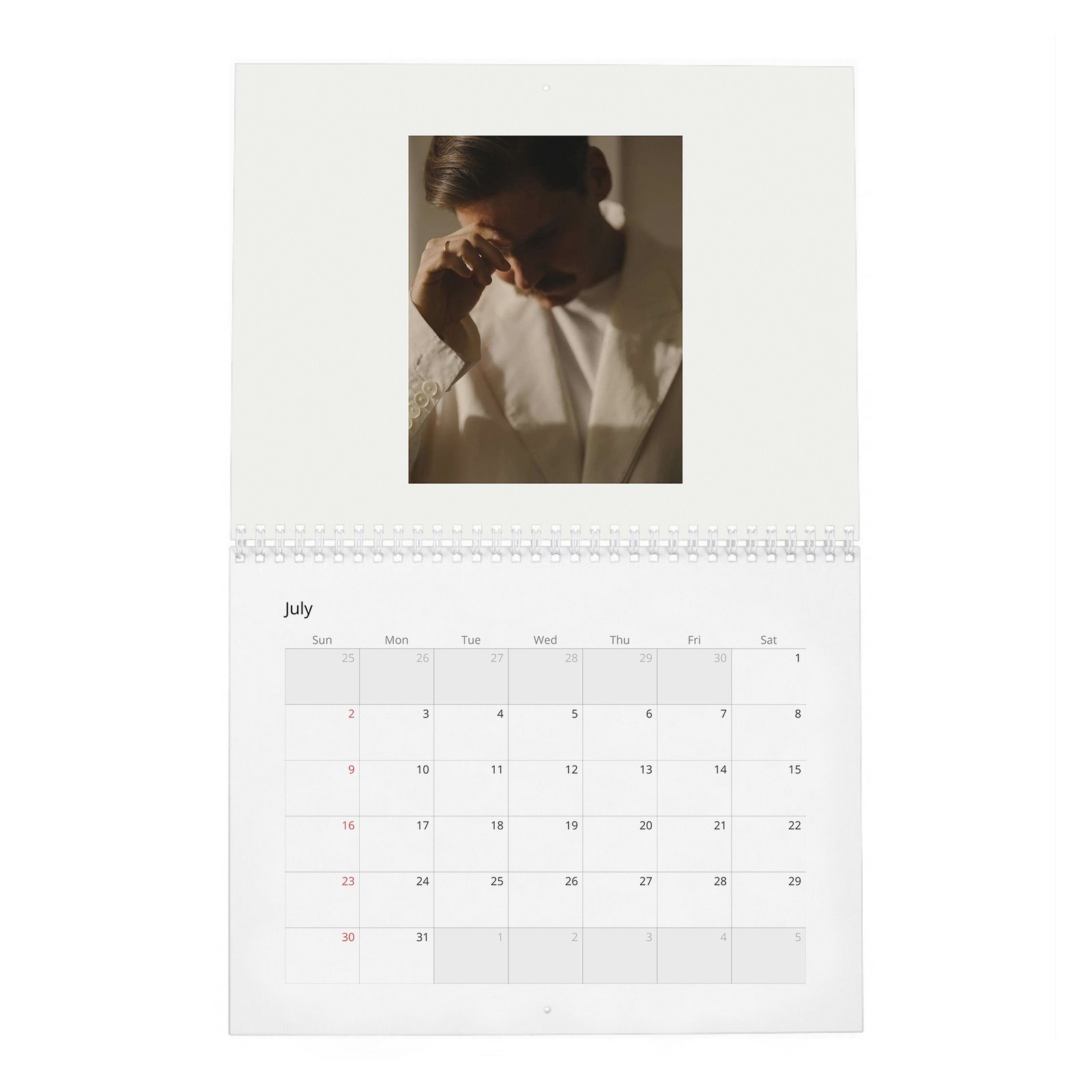 07 Daniel Bruhl - World Star Like Us 2027 Wall Calendar