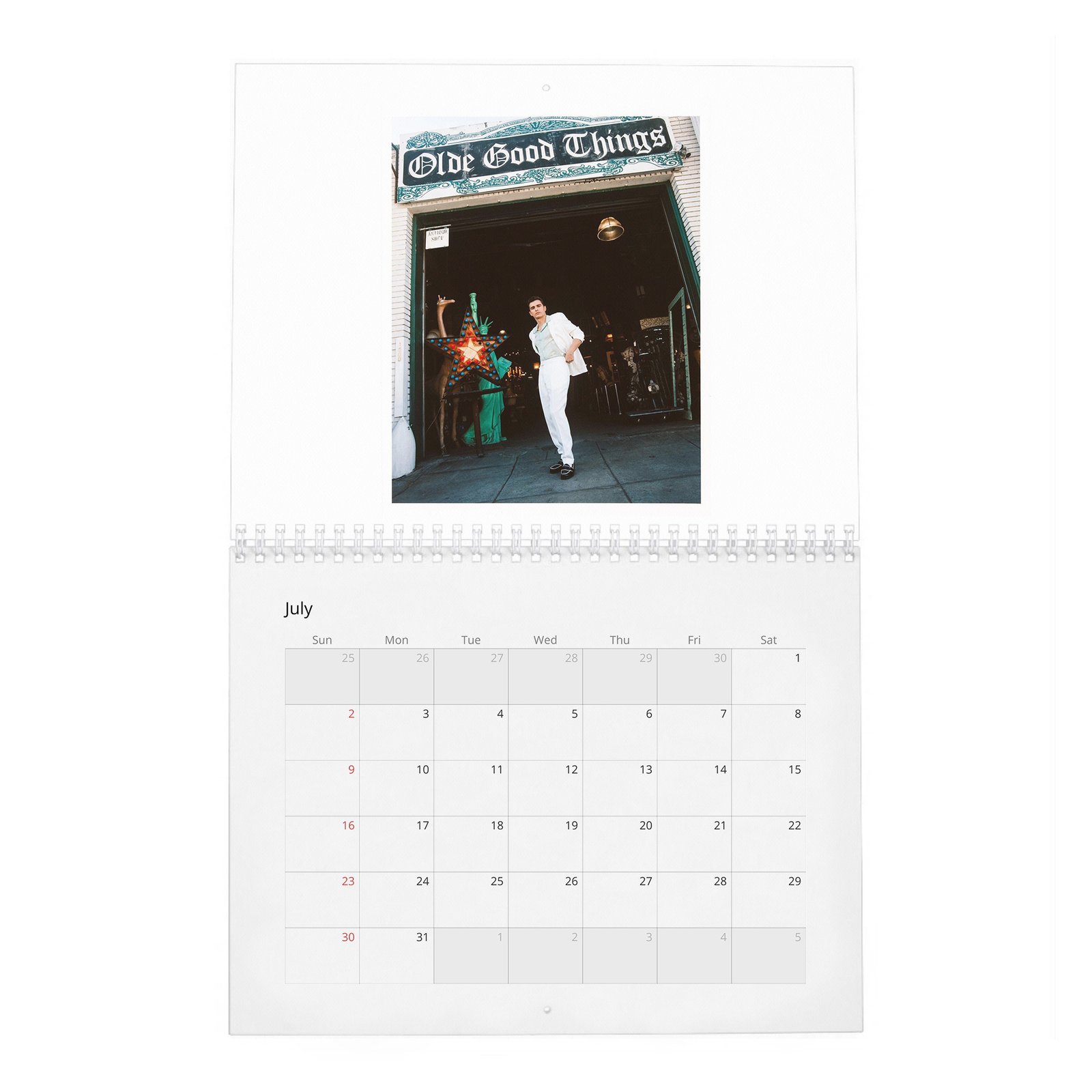 07 Dave Franco - In Conversation 2027 Wall Calendar