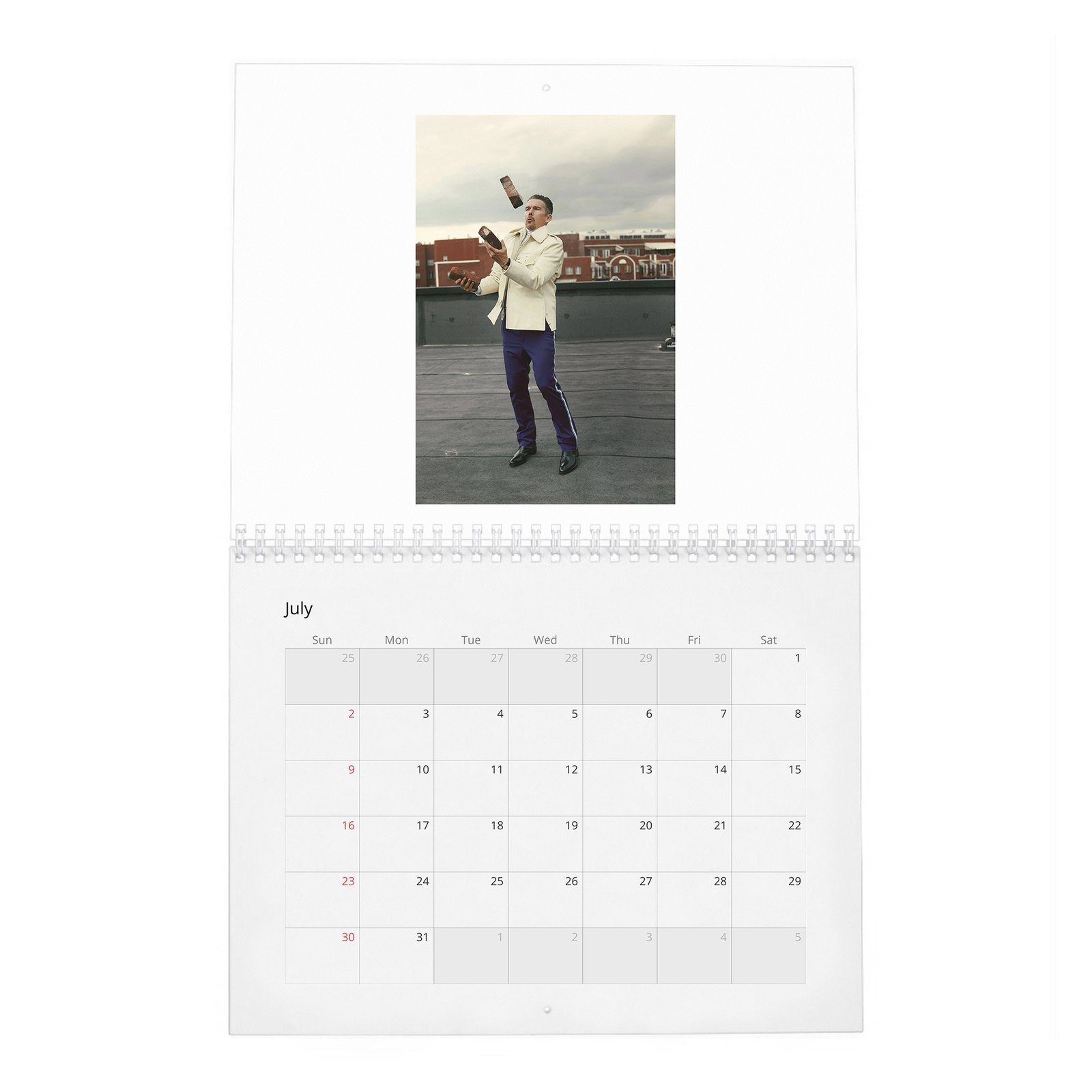 07 Ethan Hawke - Always In Style 2027 Wall Calendar