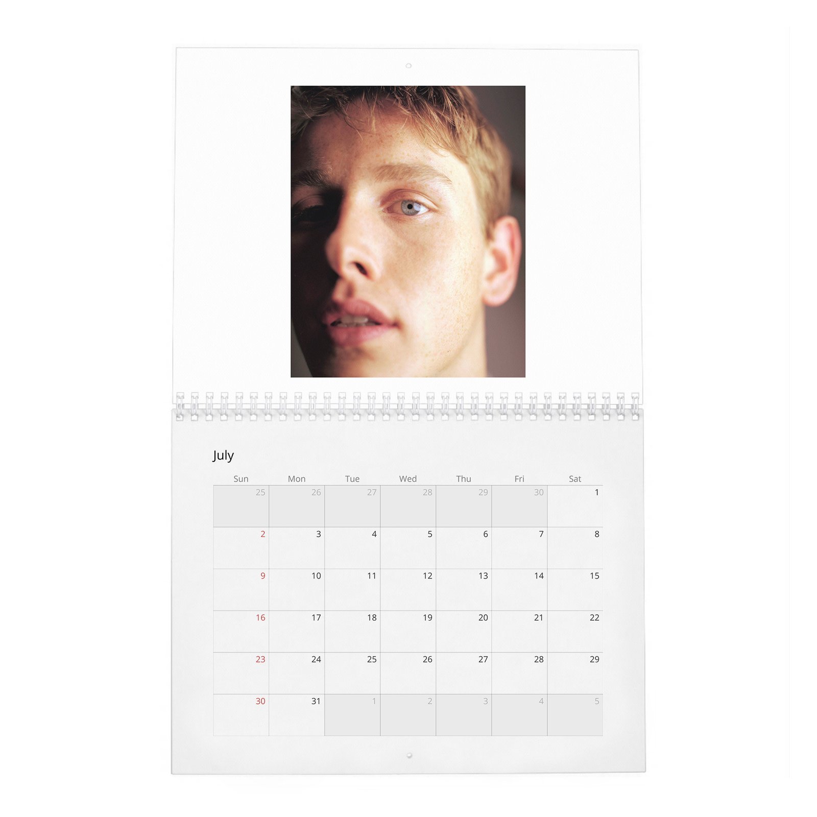 Harris Dickinson - Wonderland 2027 Wall Calendar