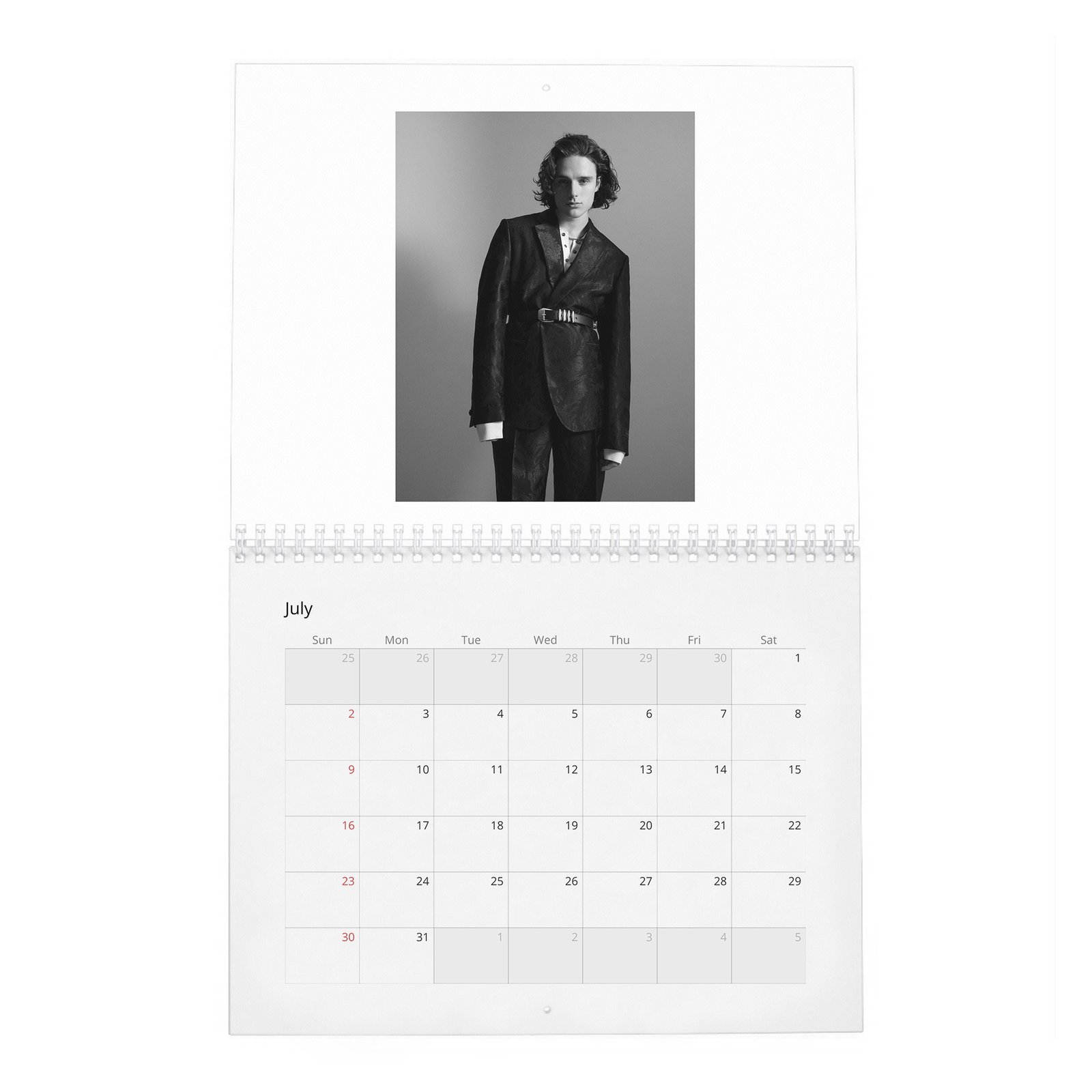 Harry Collett - Fire In The Belly 2027 Wall Calendar