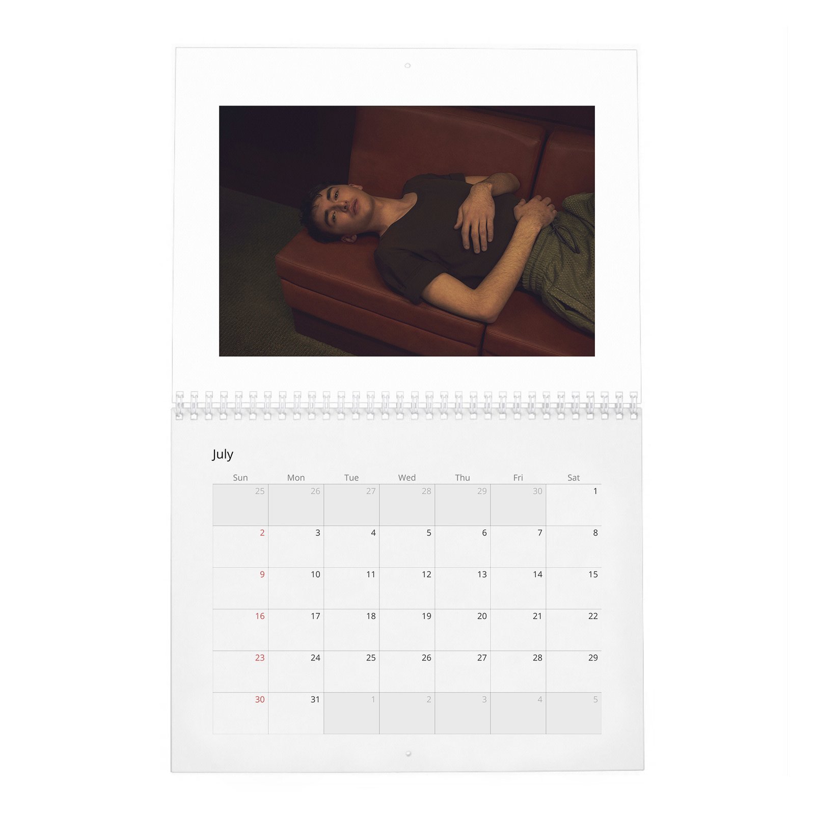 07 Isaac Hempstead Wright - Zoo 2027 Wall Calendar
