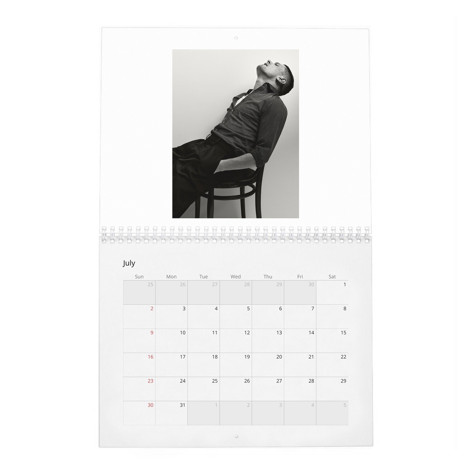 07 Jack O'Connell - Interview 2027 Wall Calendar