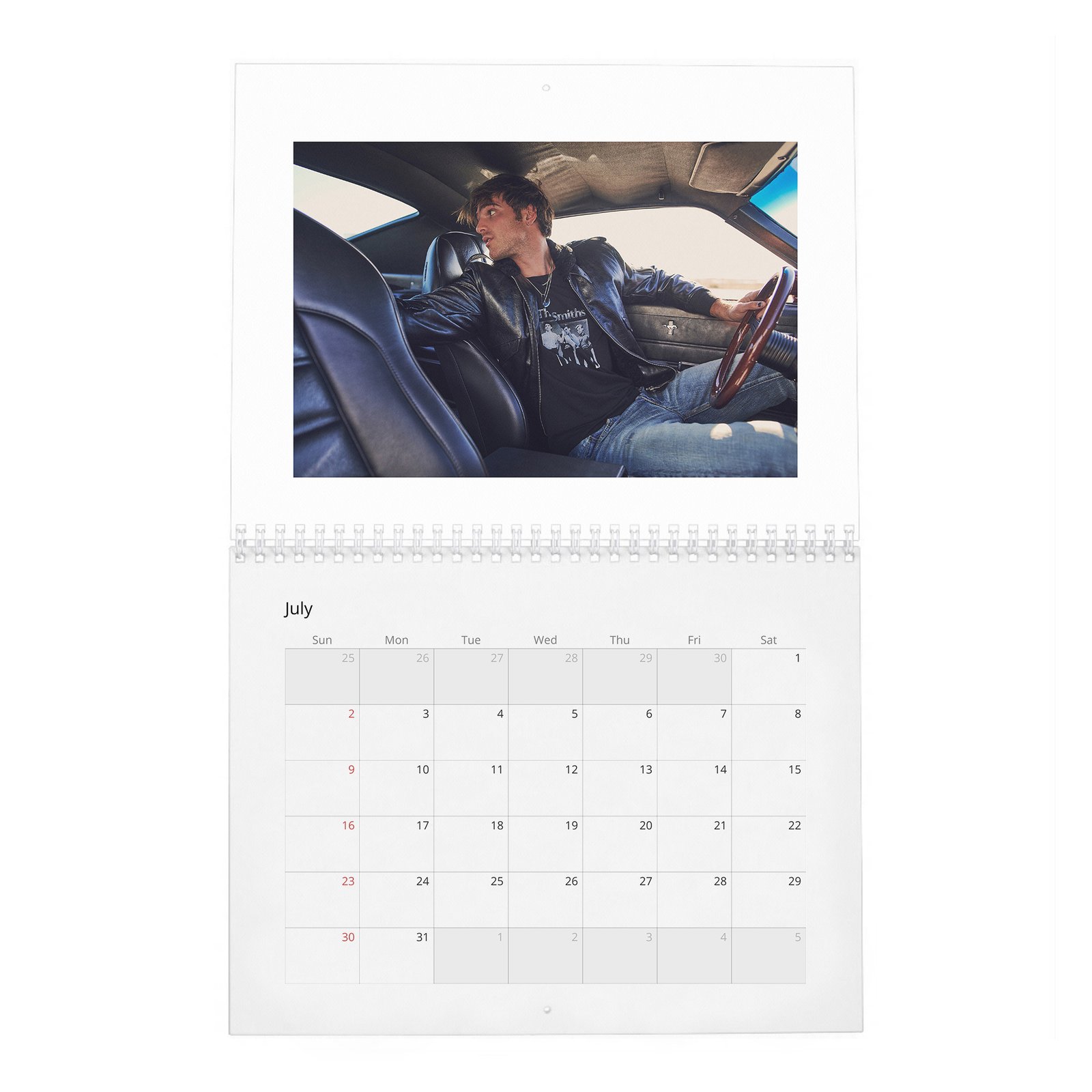Jacob Elordi - Overdrive 2027 Wall Calendar