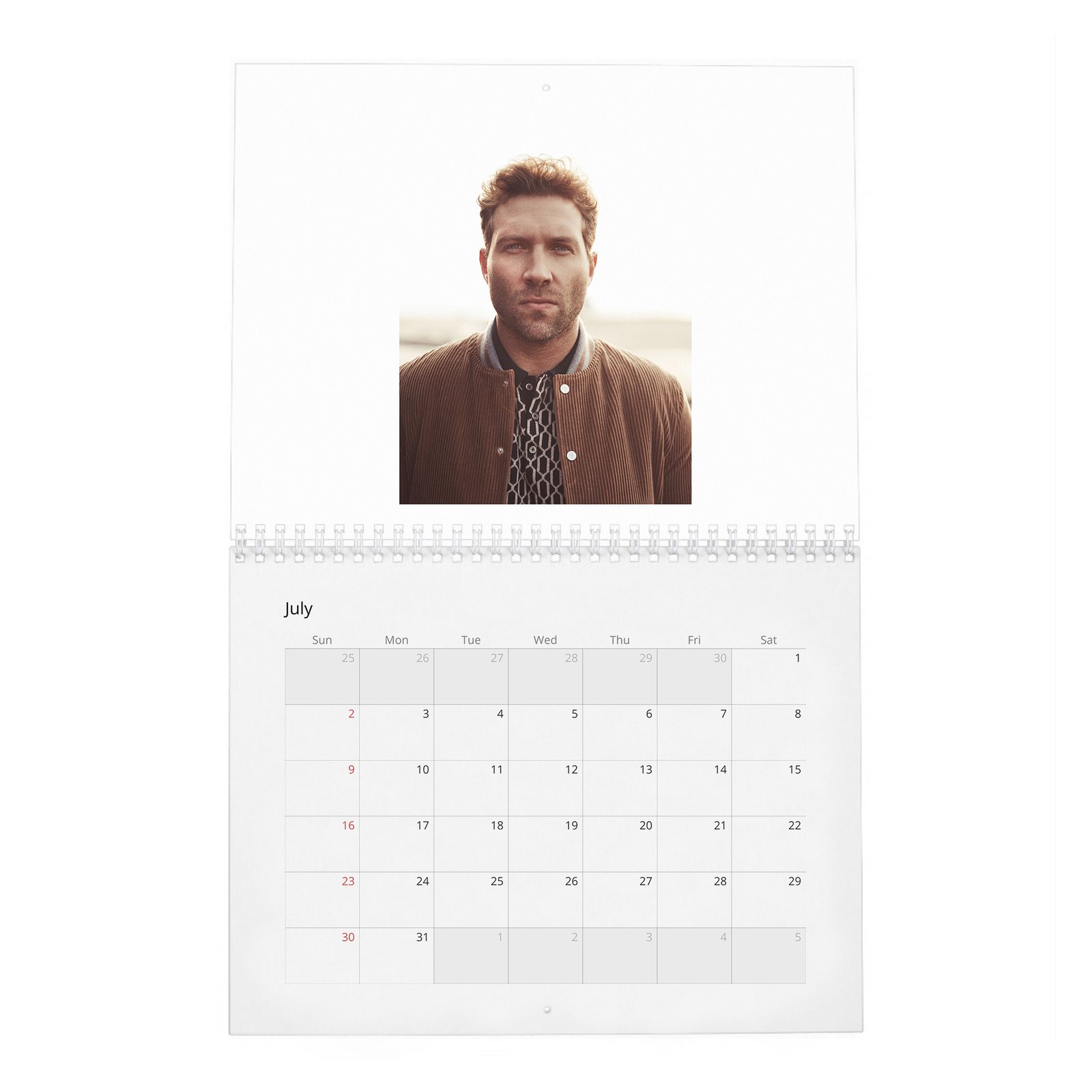 Jai Courtney - The Killer In Me 2027 Wall Calendar