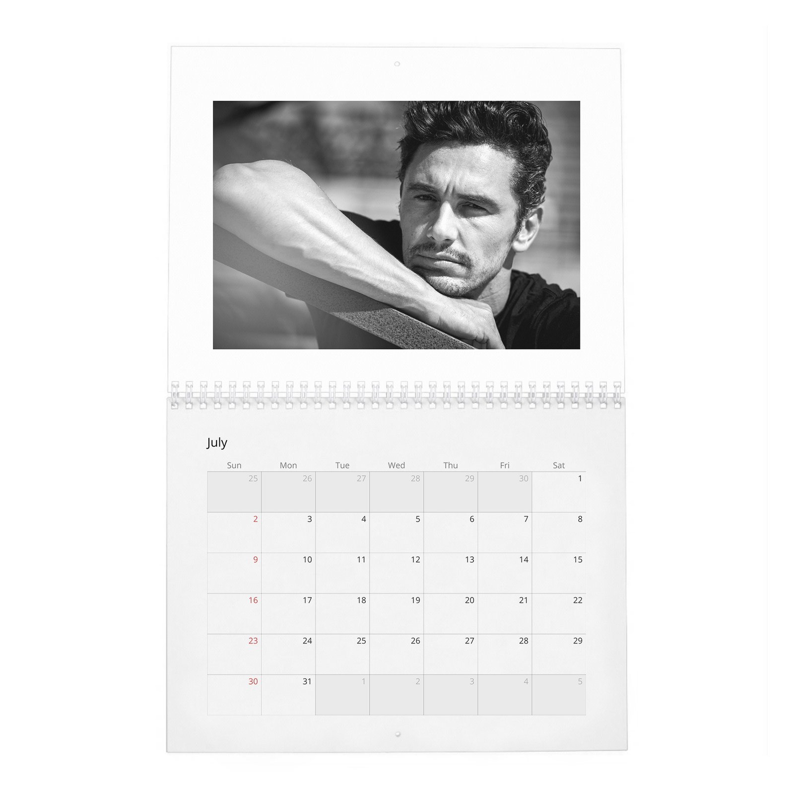07 Jared Padalecki - The New Texas Ranger 2027 Wall Calendar