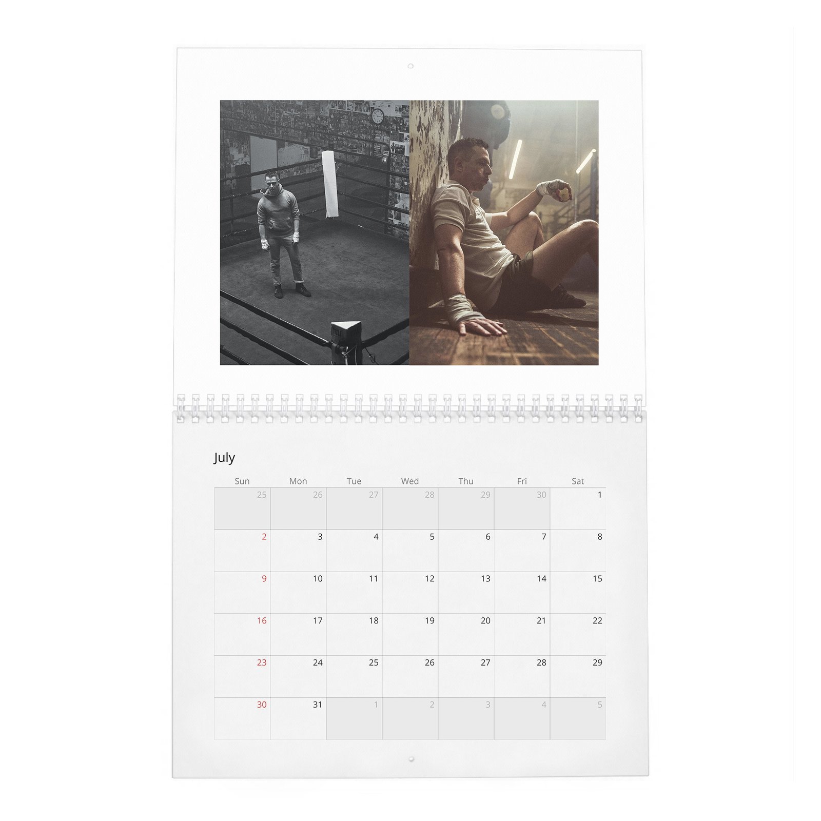 07 Jeremy Strong - The Relentless 2027 Wall Calendar