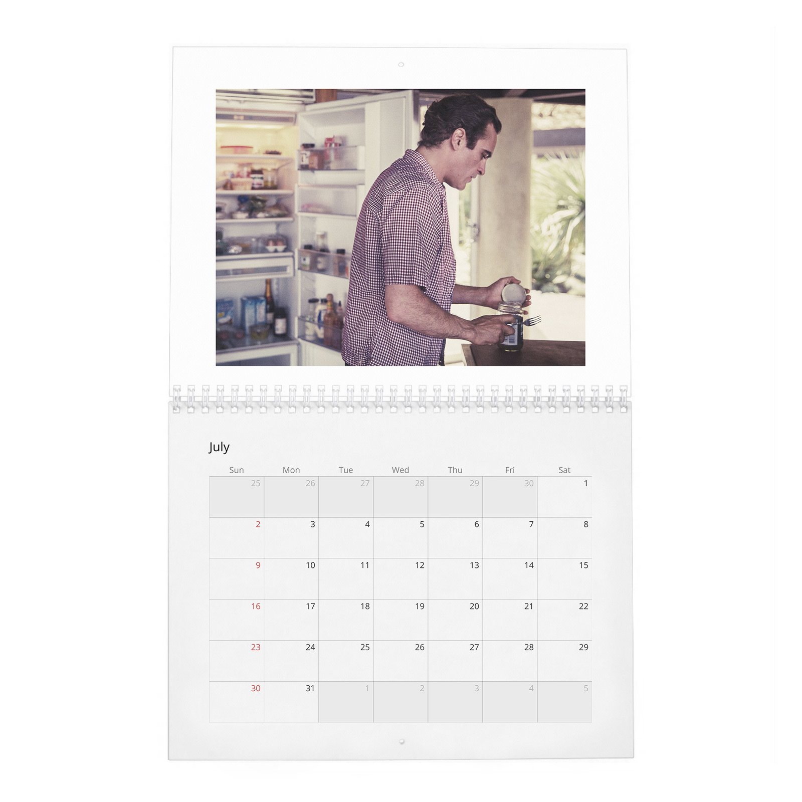 07 Joaquin Phoenix - Hollywood Rebel 2027 Wall Calendar