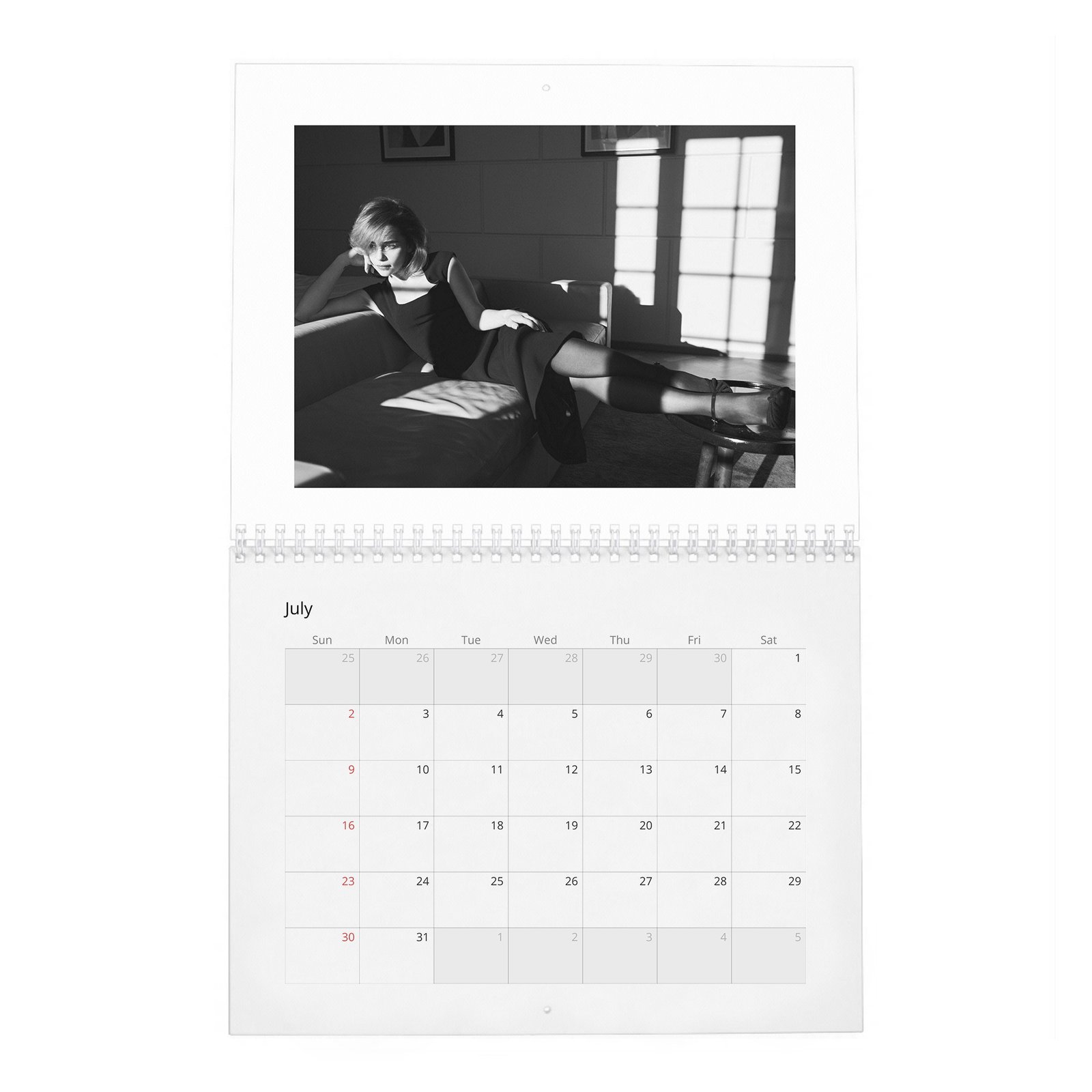 Emilia Clarke - Makes It Reign 2027 Wall Calendar