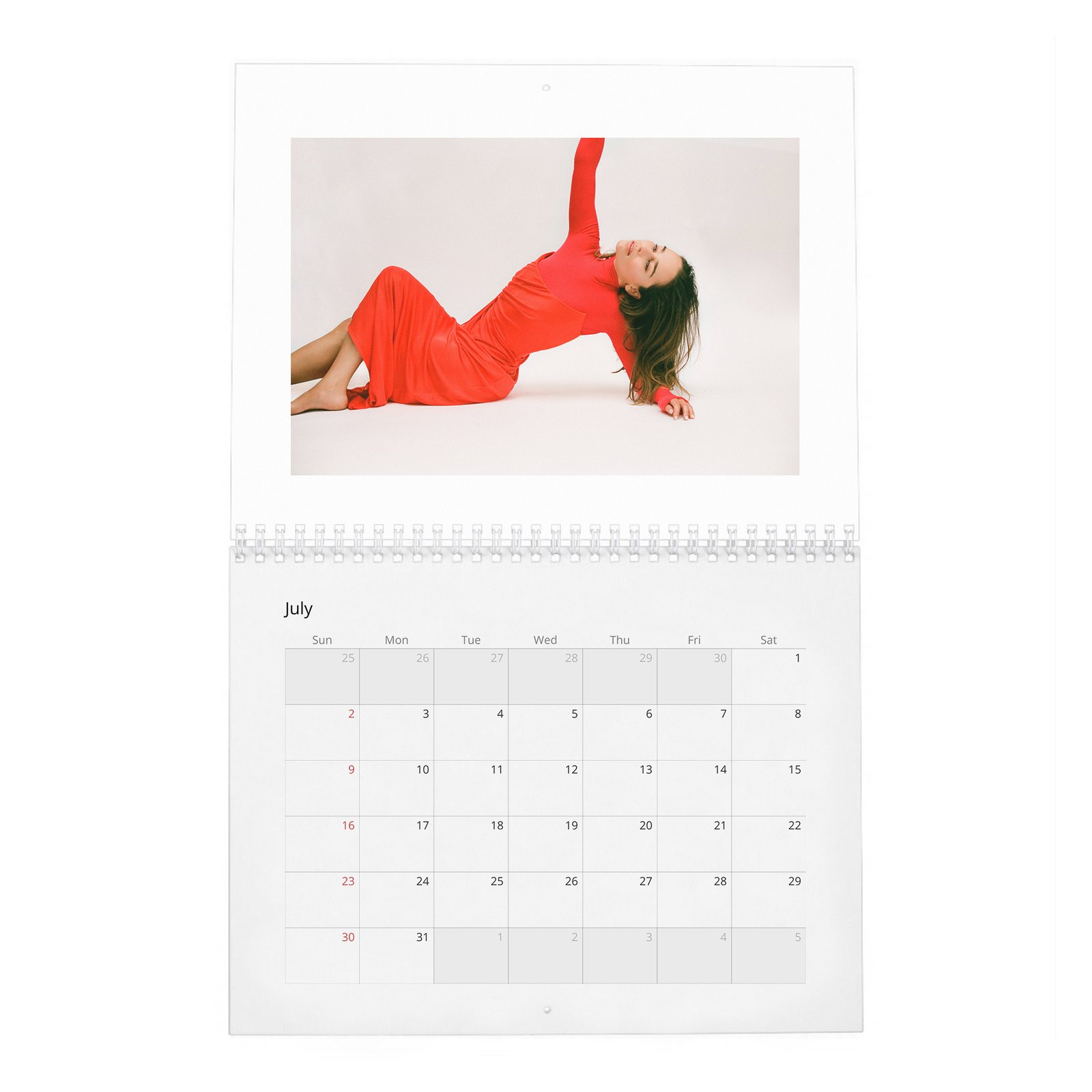 07 (2) Emilia Clarke - Power and Passion 2027 Wall Calendar