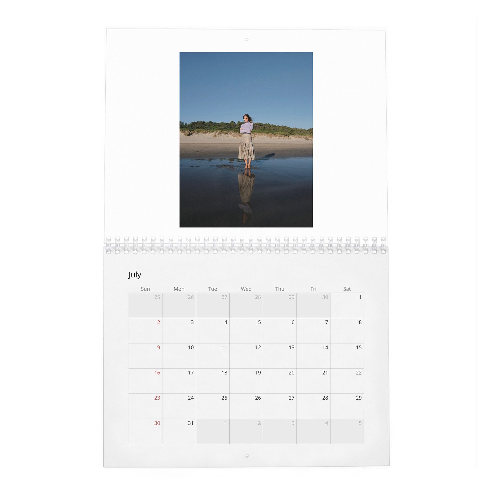 07 Alba Babtista - Embrancing Life 2027 Wall Calendar
