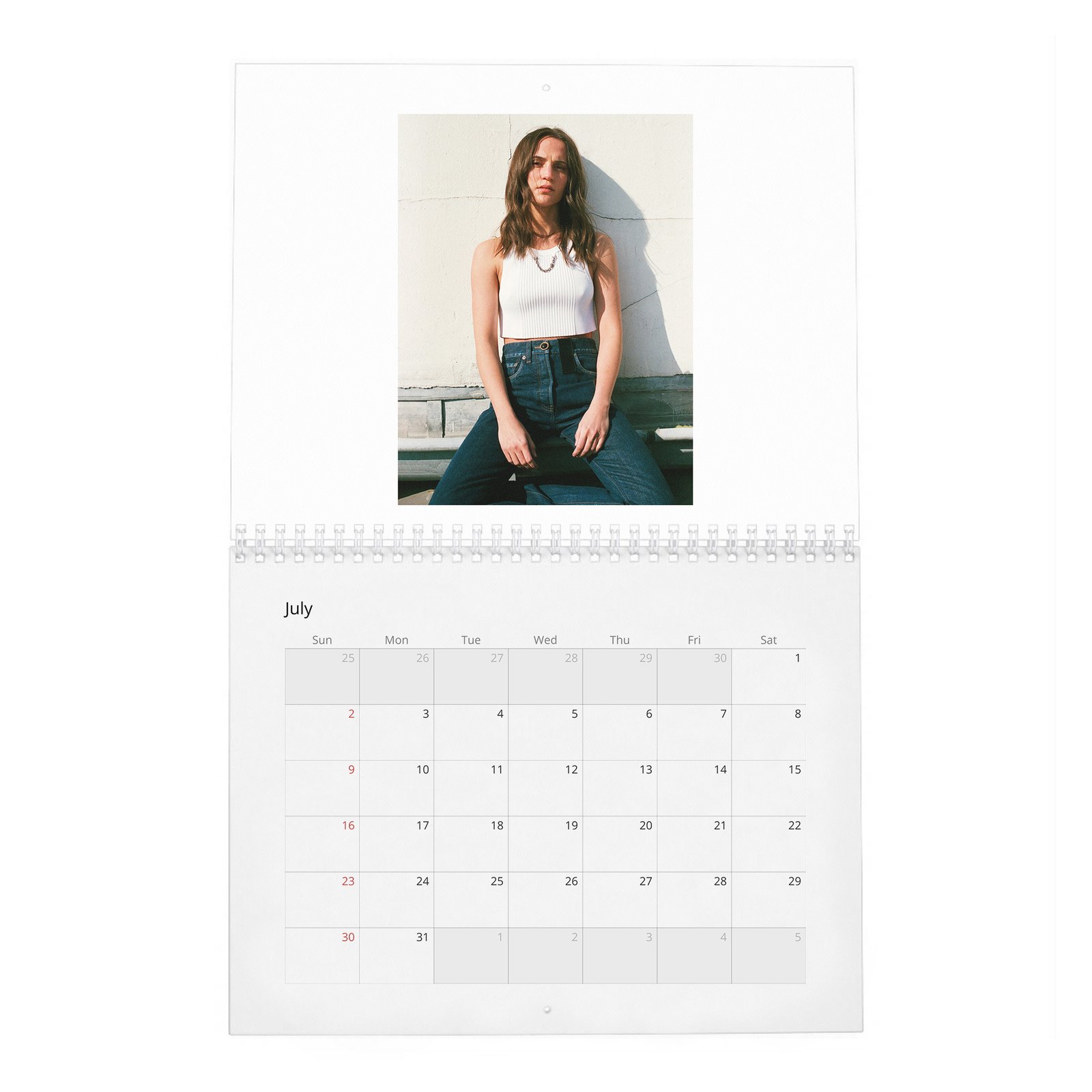 Alicia Vikander - Swedish North Star 2027 Wall Calendar