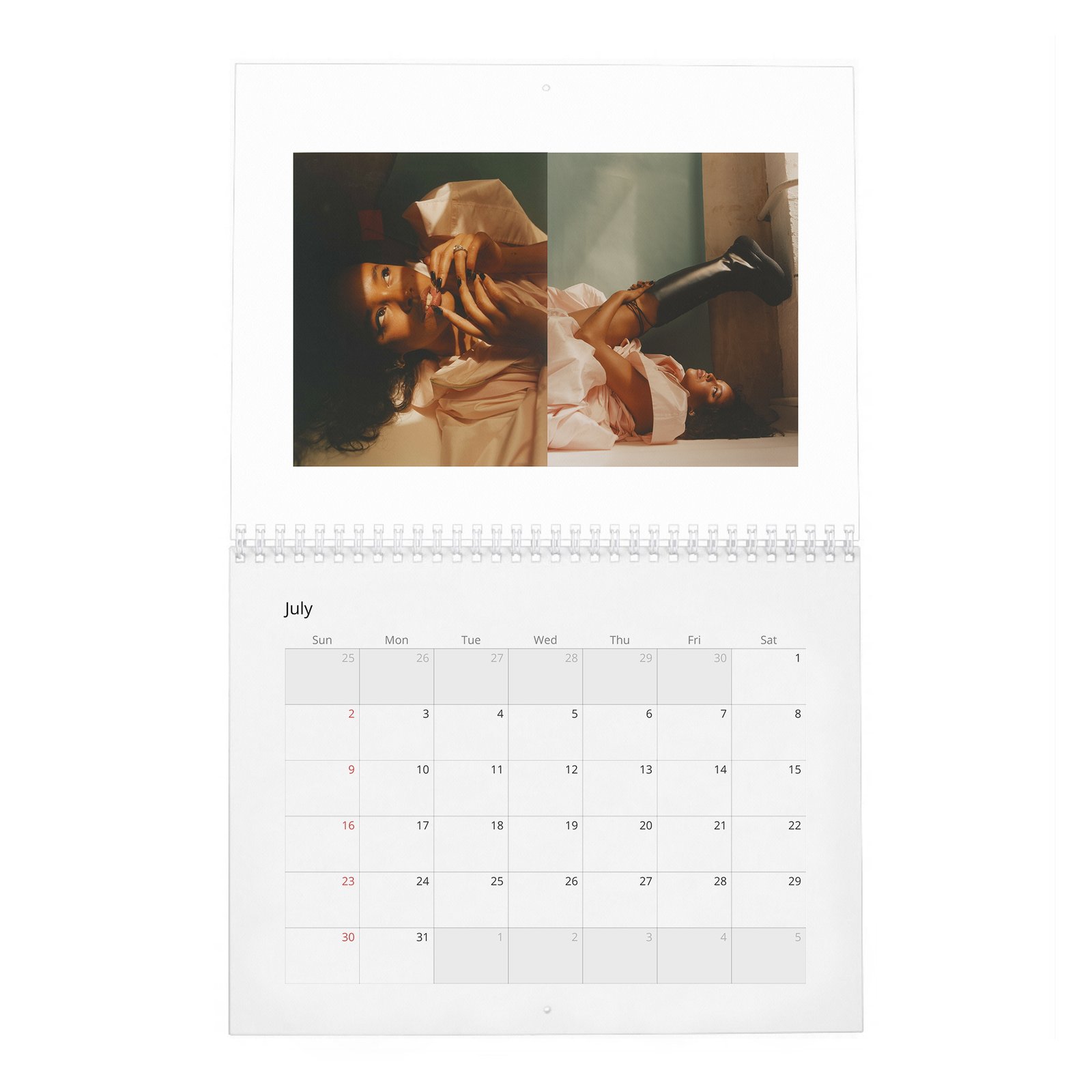 07 Alisha Boe - Wonderland 2027 Wall Calendar